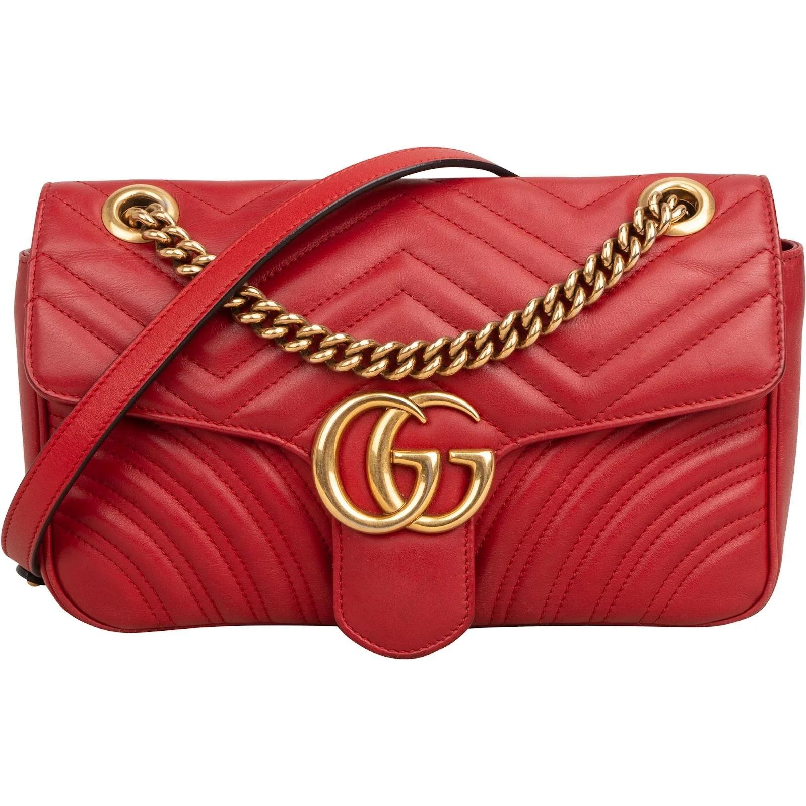 GG Marmont leather crossbody bag