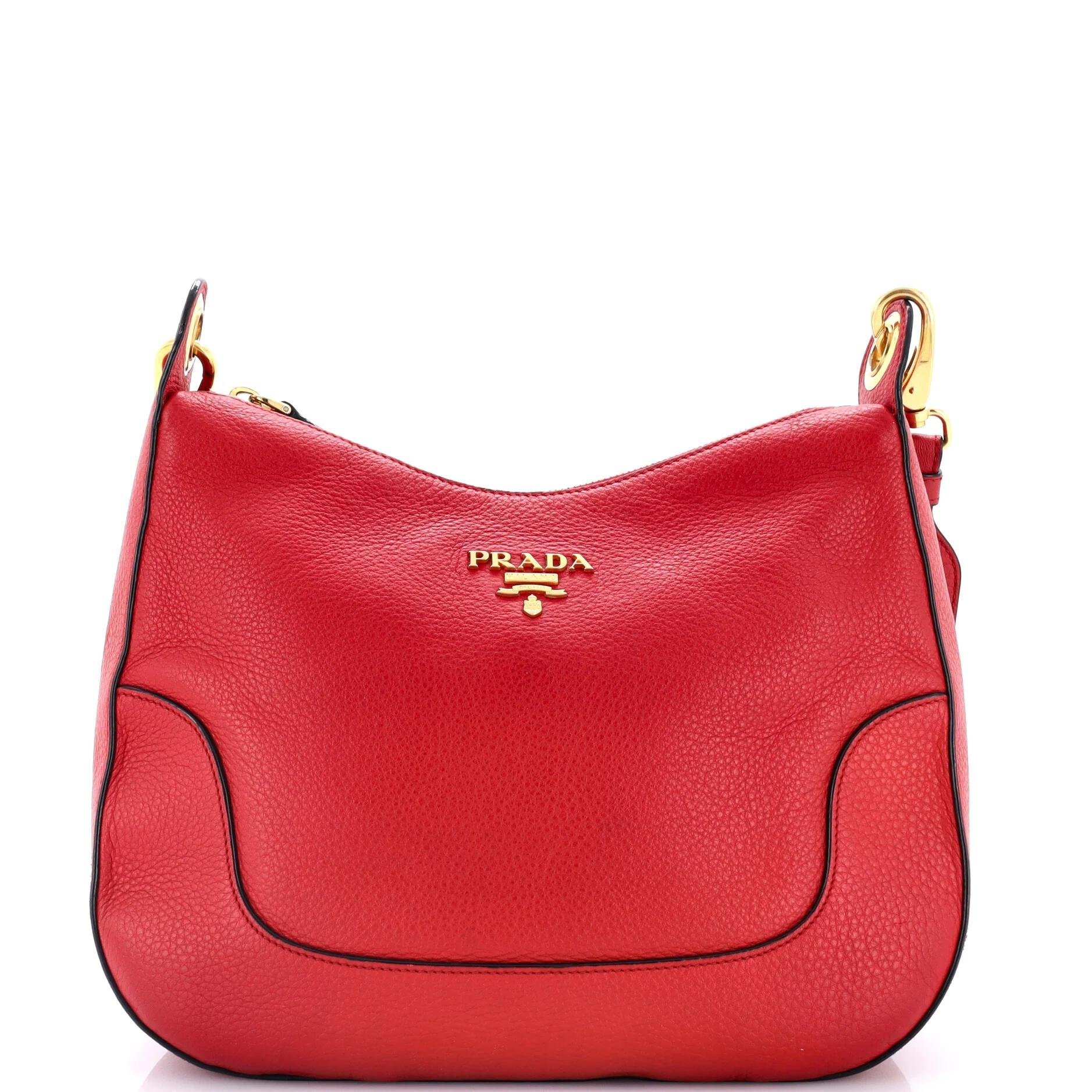 Leather crossbody bag
