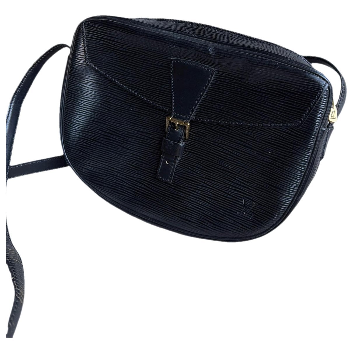 Jeune fille leather crossbody bag