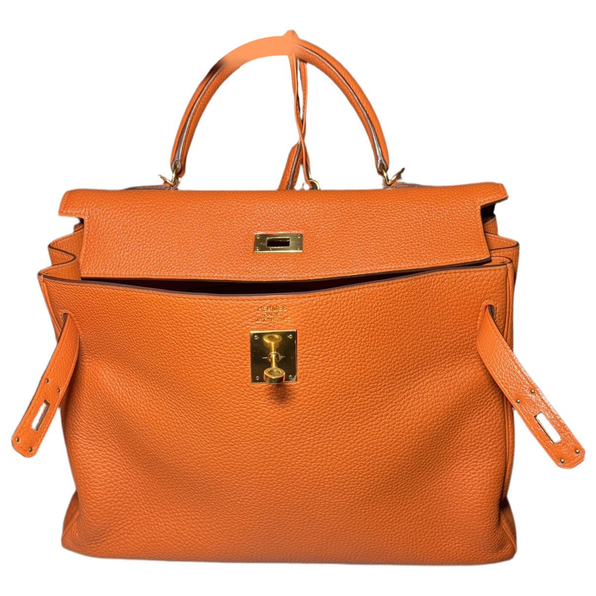 Kelly 35 leather handbag