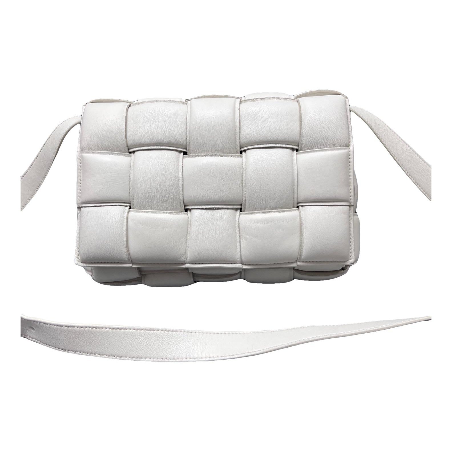 Cassette Padded leather handbag