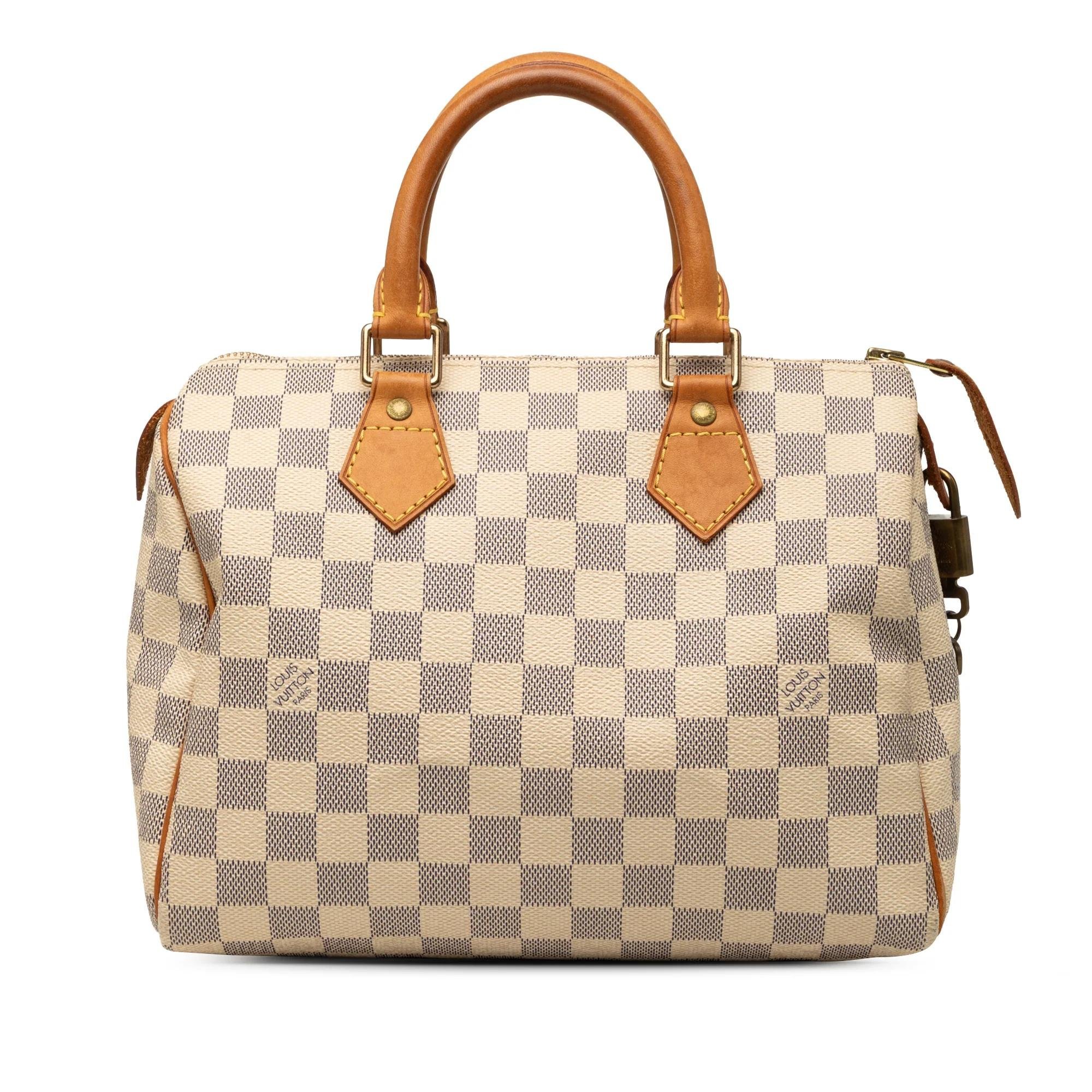 Speedy leather bag