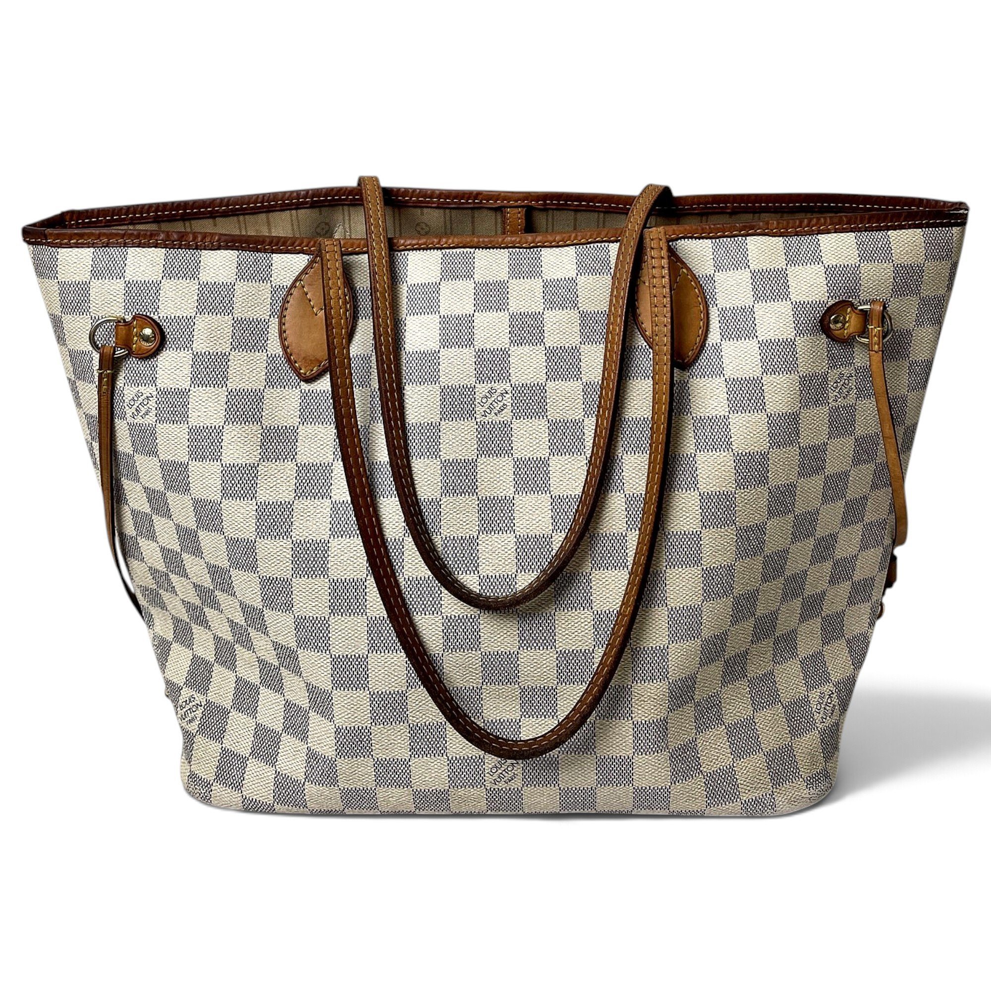 Neverfull leather tote