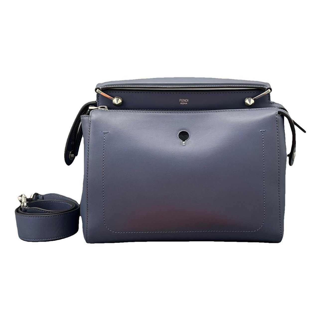 Dot Com leather handbag