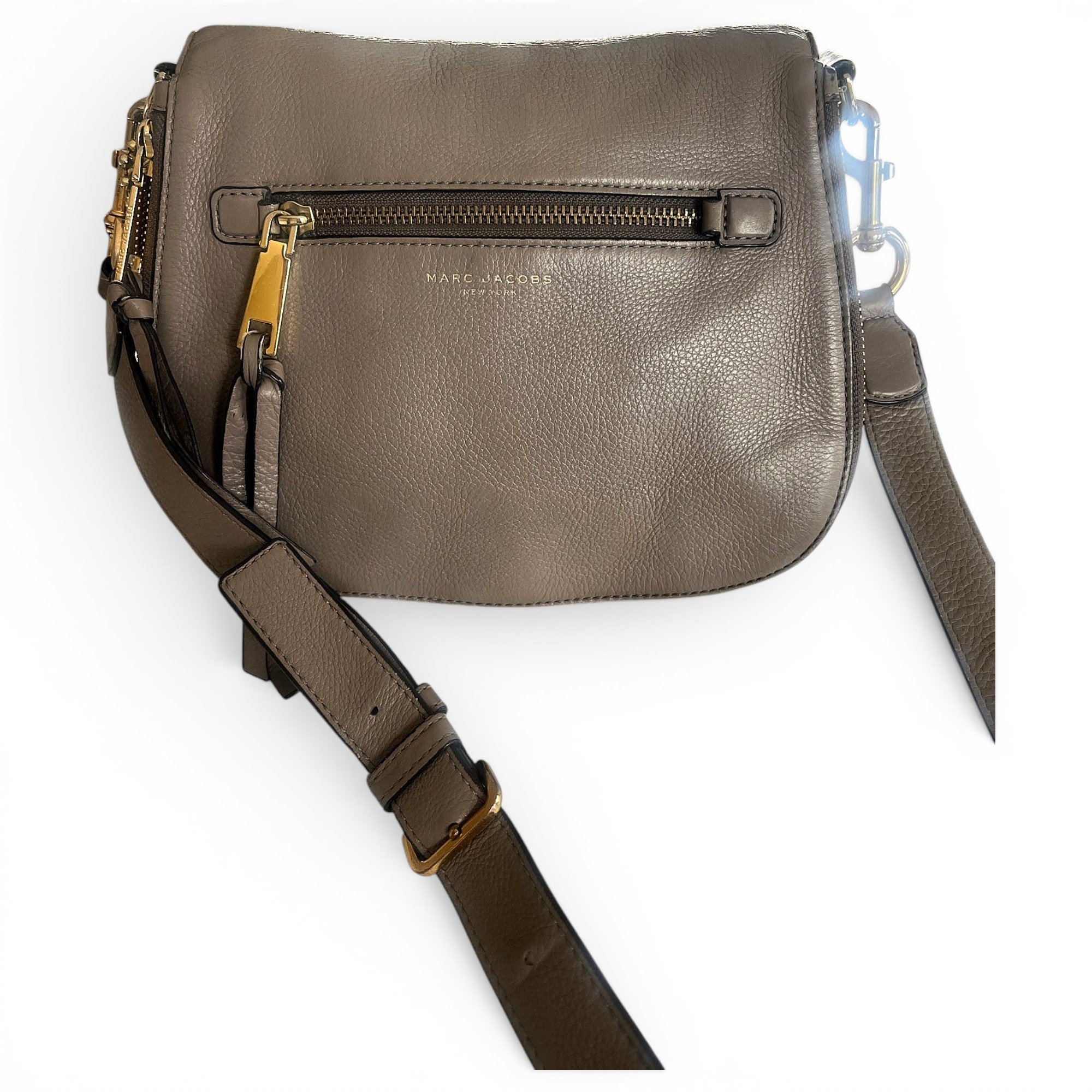 Leather crossbody bag