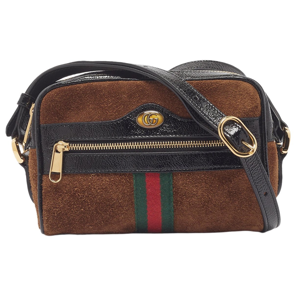 Ophidia patent leather handbag