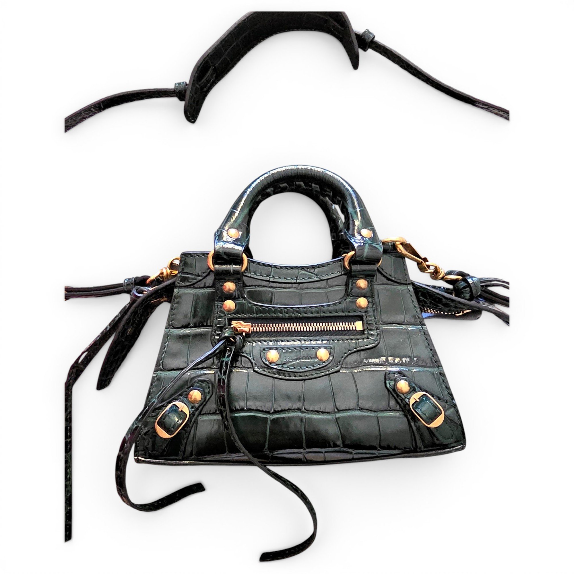 Neo Cagole City leather handbag