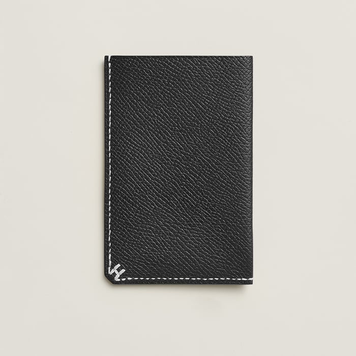 Noir H Sellier Card Holder