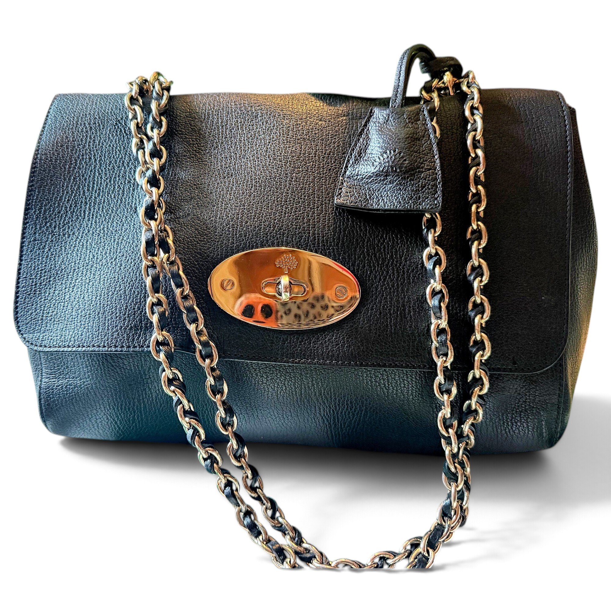 Lily leather handbag