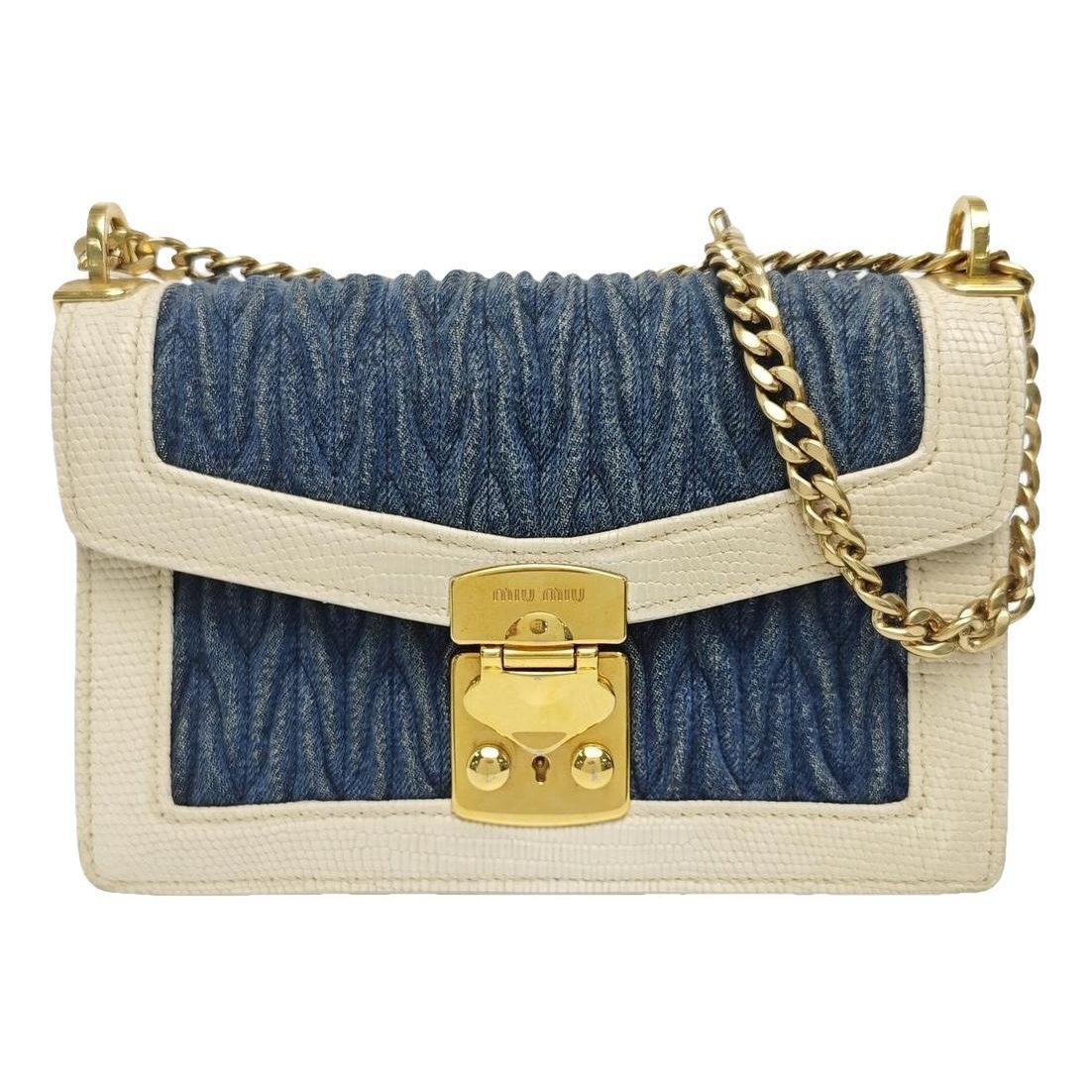 Miu Confidential cloth handbag