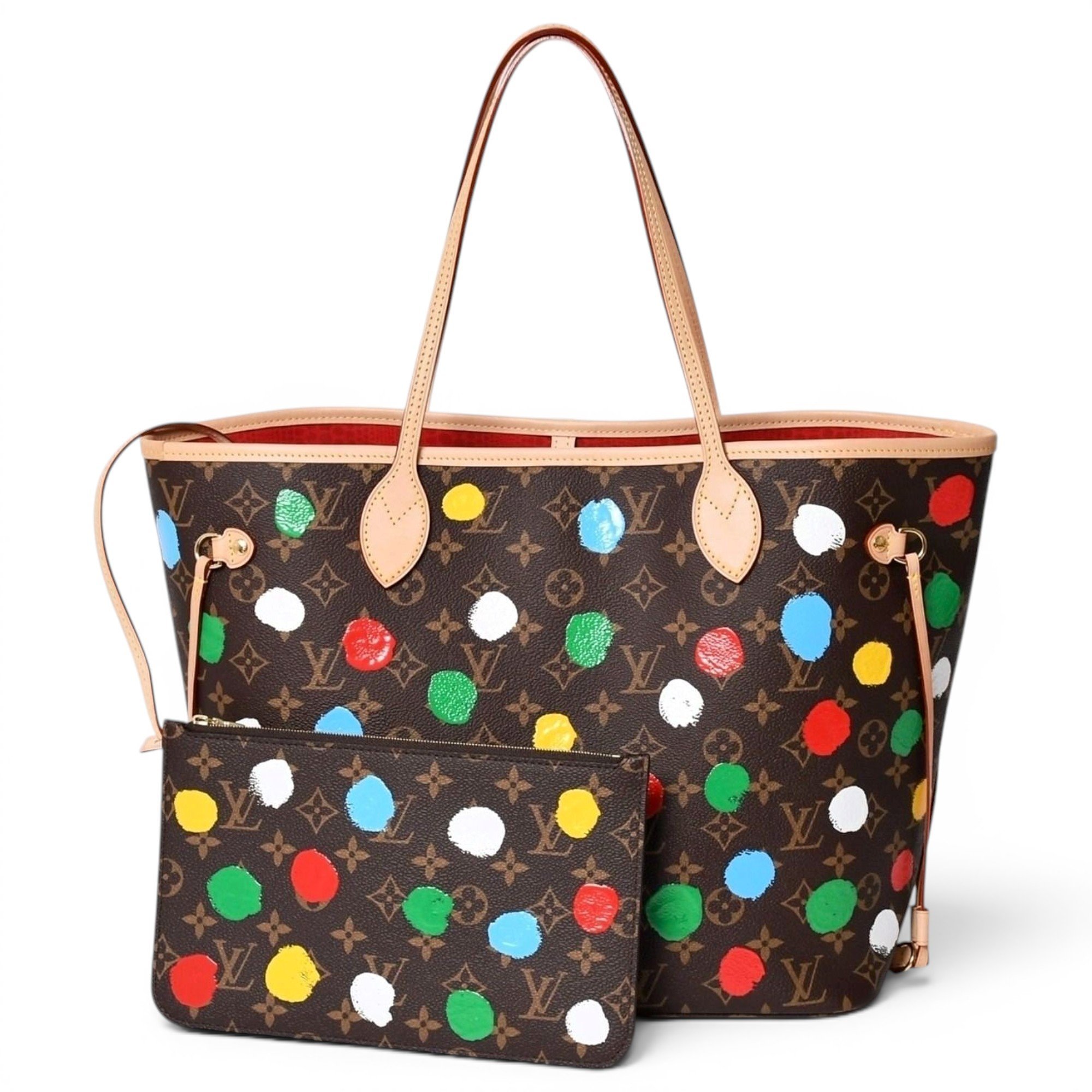 Neverfull leather tote