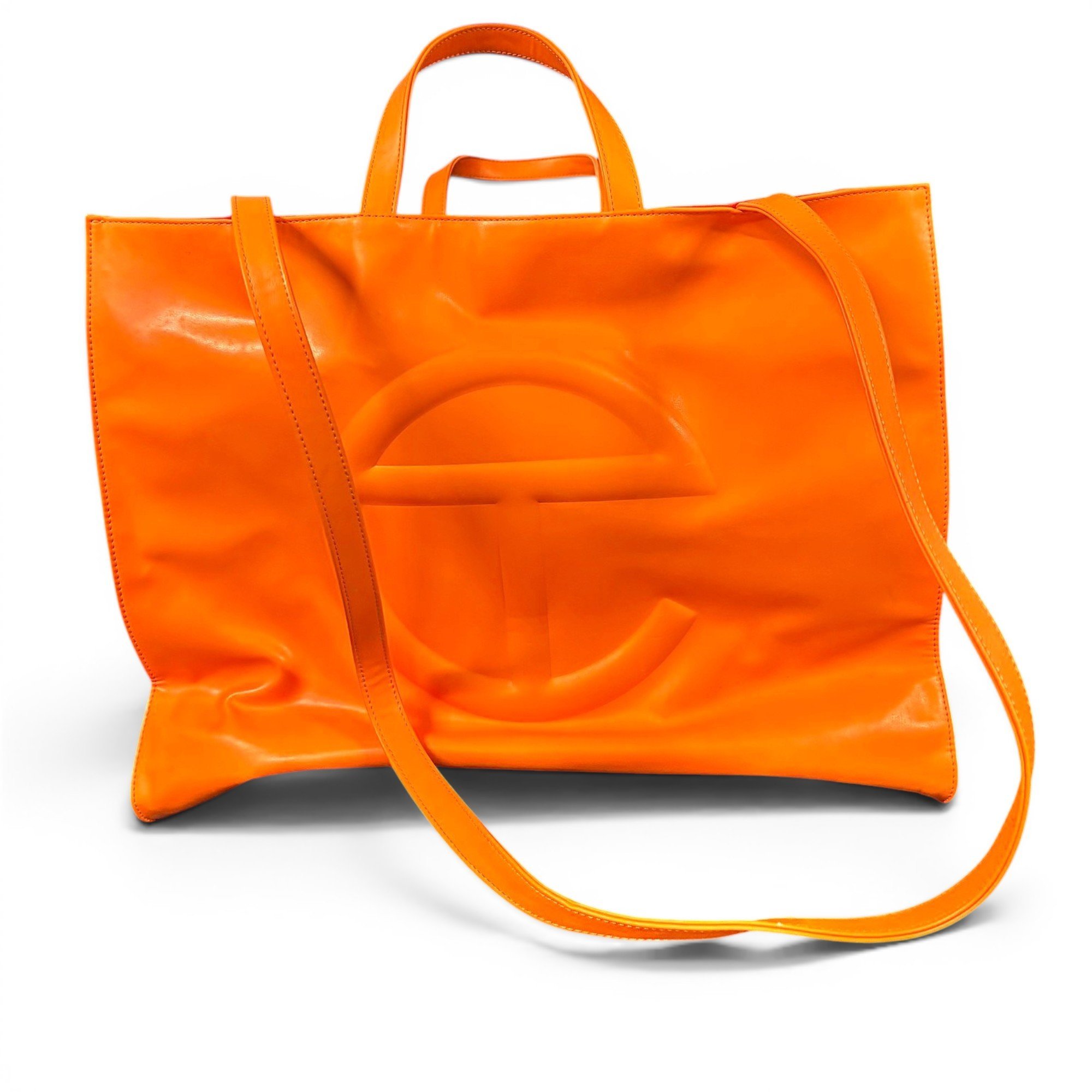 Large Shopping Bag vegan leather tote