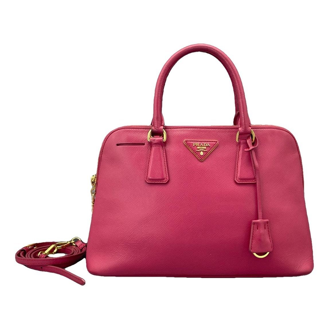 Promenade leather handbag