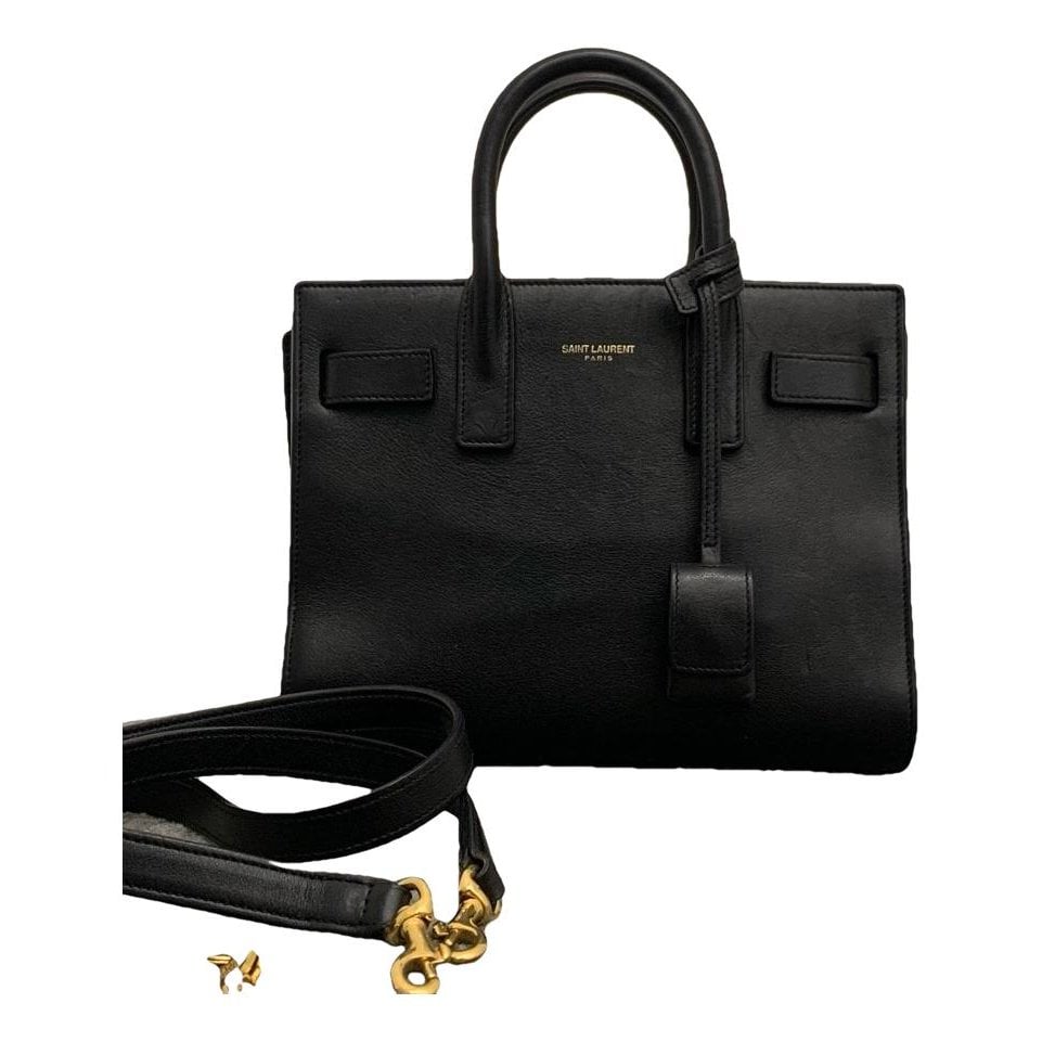 Saint Laurent Sac de Jour leather tote