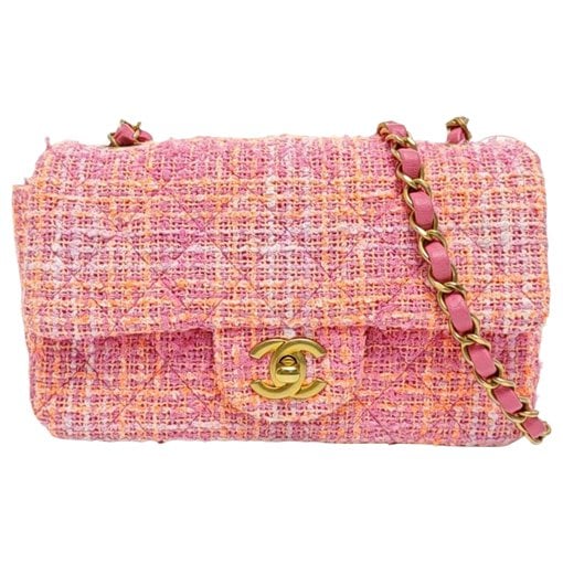 Tweed mini bag