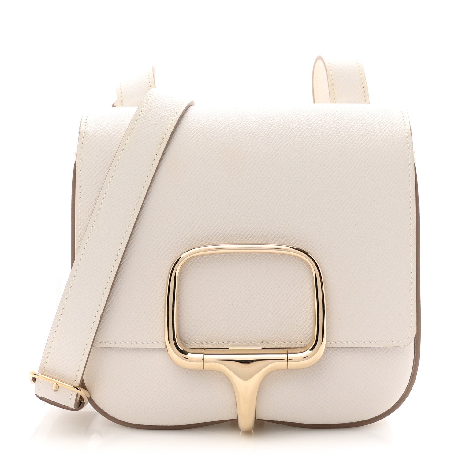 Hermes Epsom Mini Della Cavalleria Gris Pale
