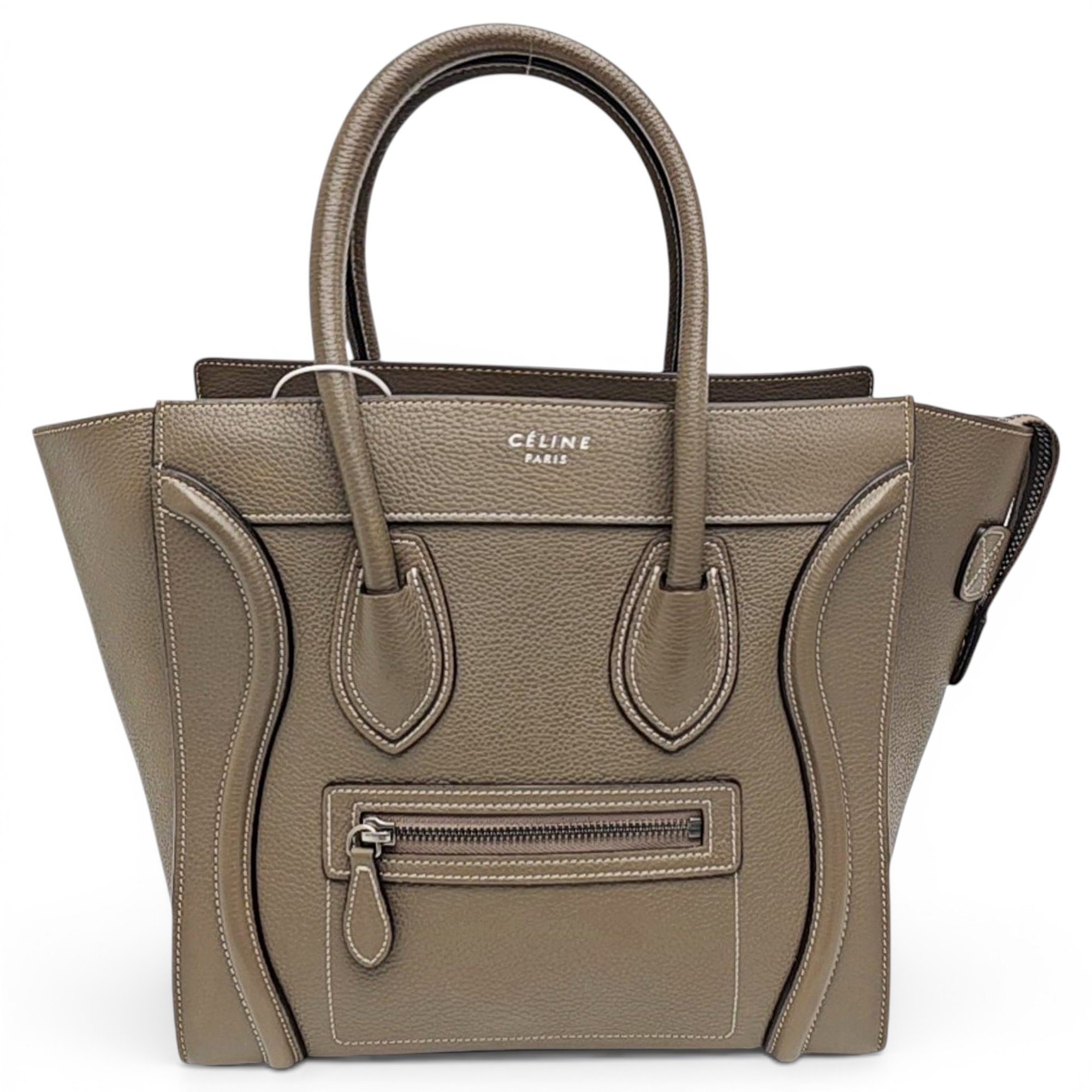 Celine Luggage leather tote