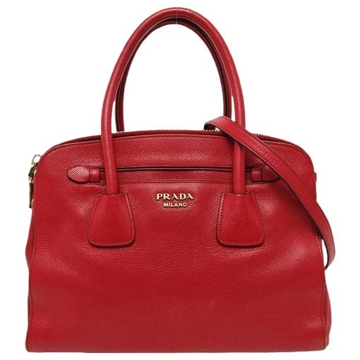 Leather handbag