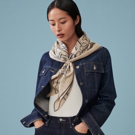 Brides et Destin Esquisse light scarf 90