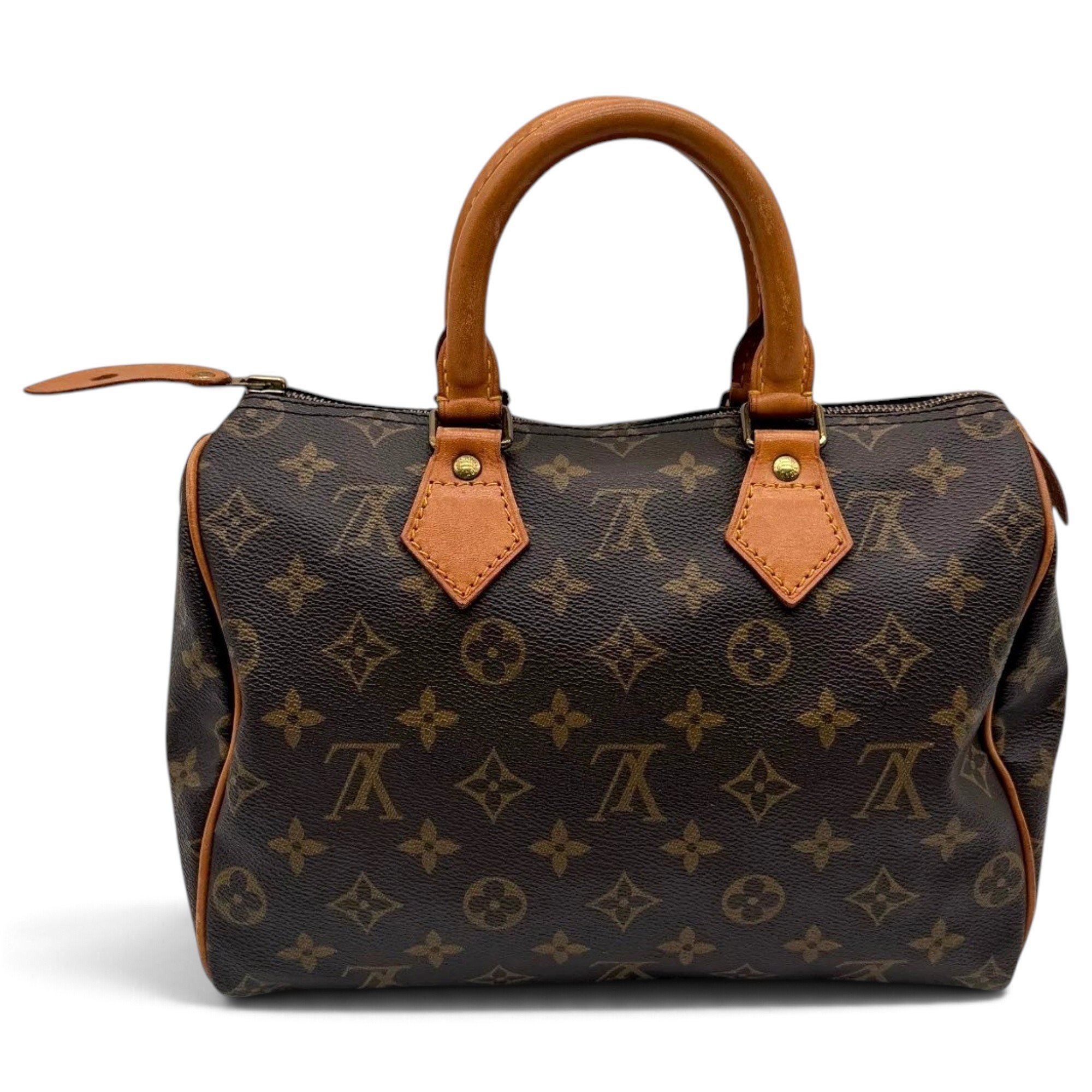 Speedy leather bowling bag