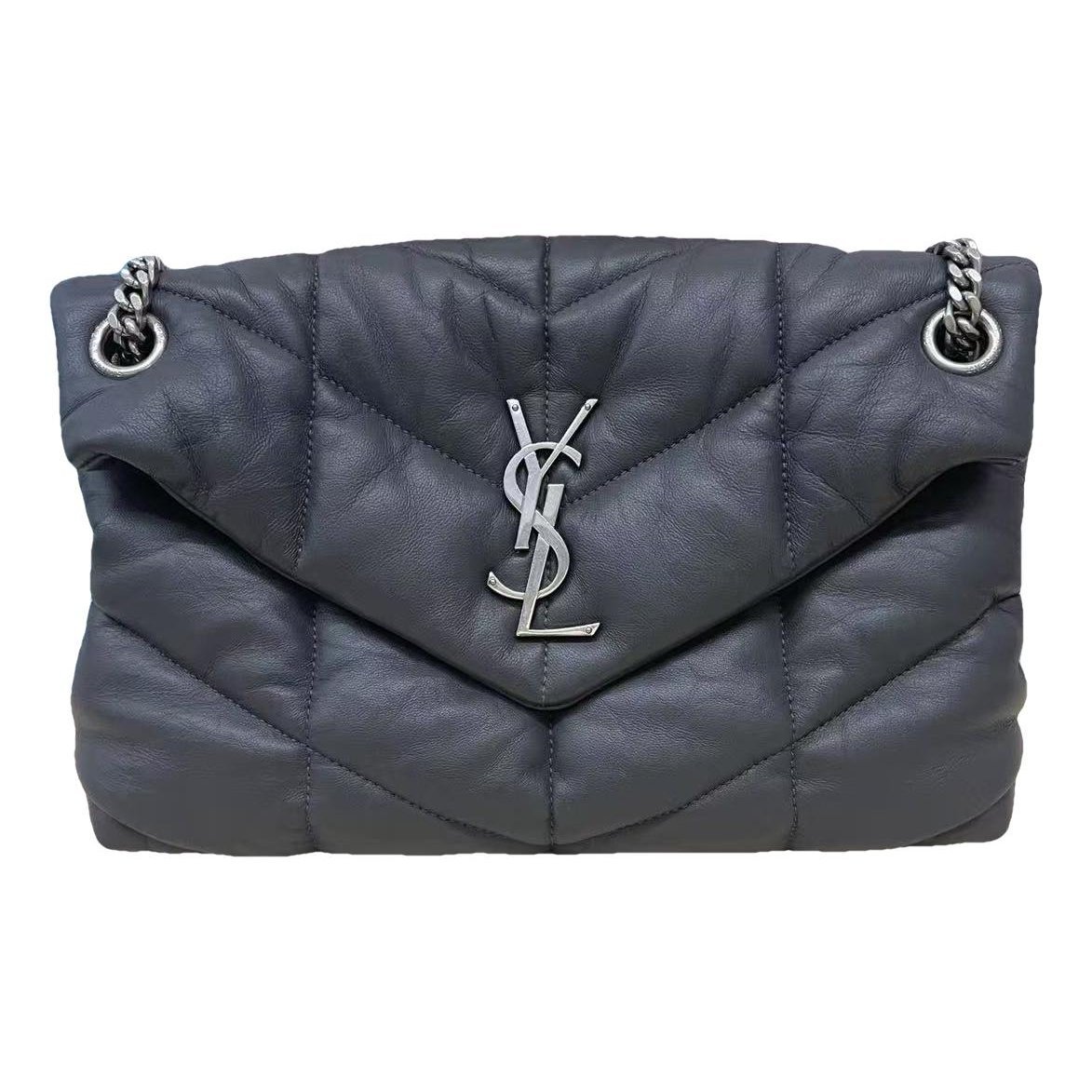 Loulou Puffer leather crossbody bag