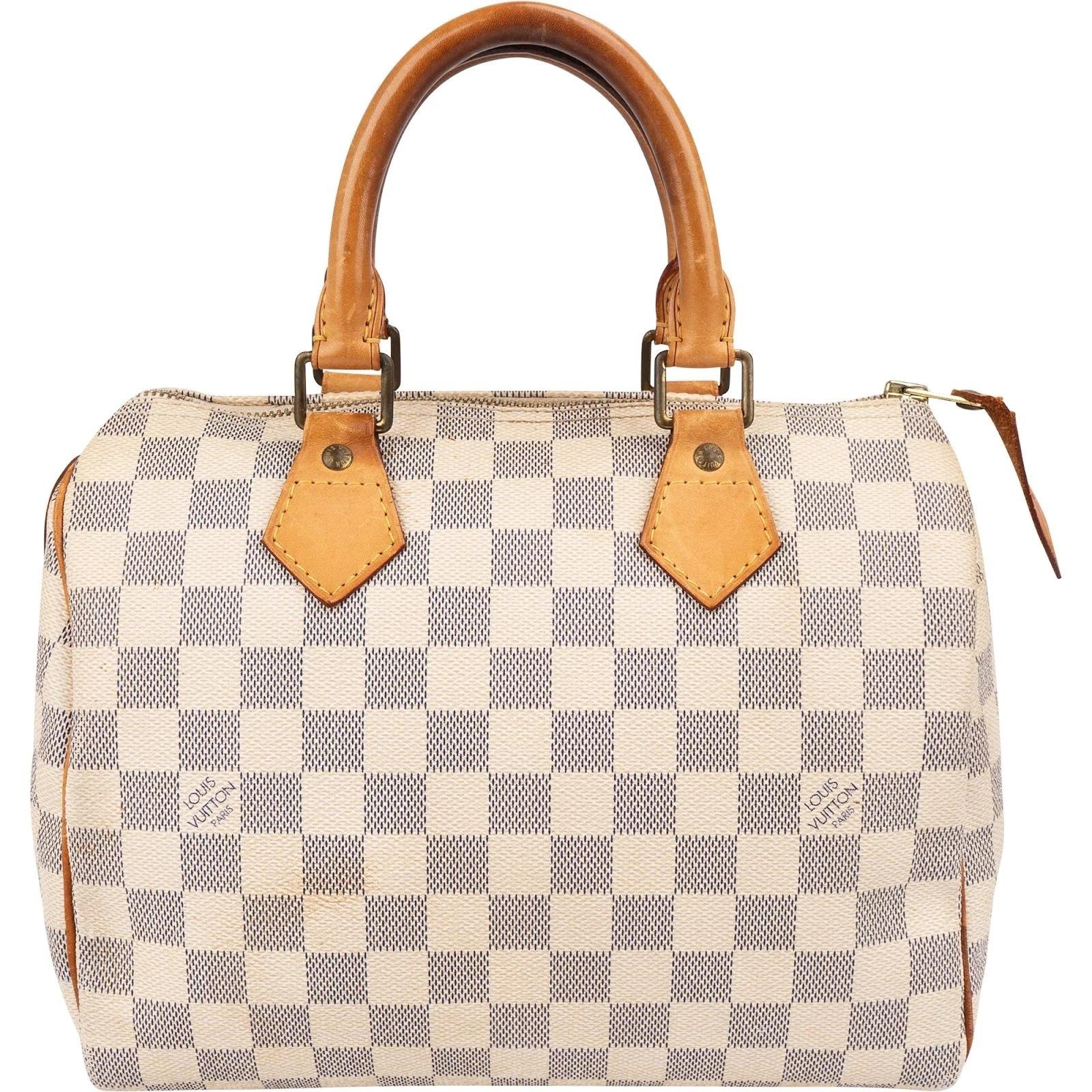 Speedy leather handbag