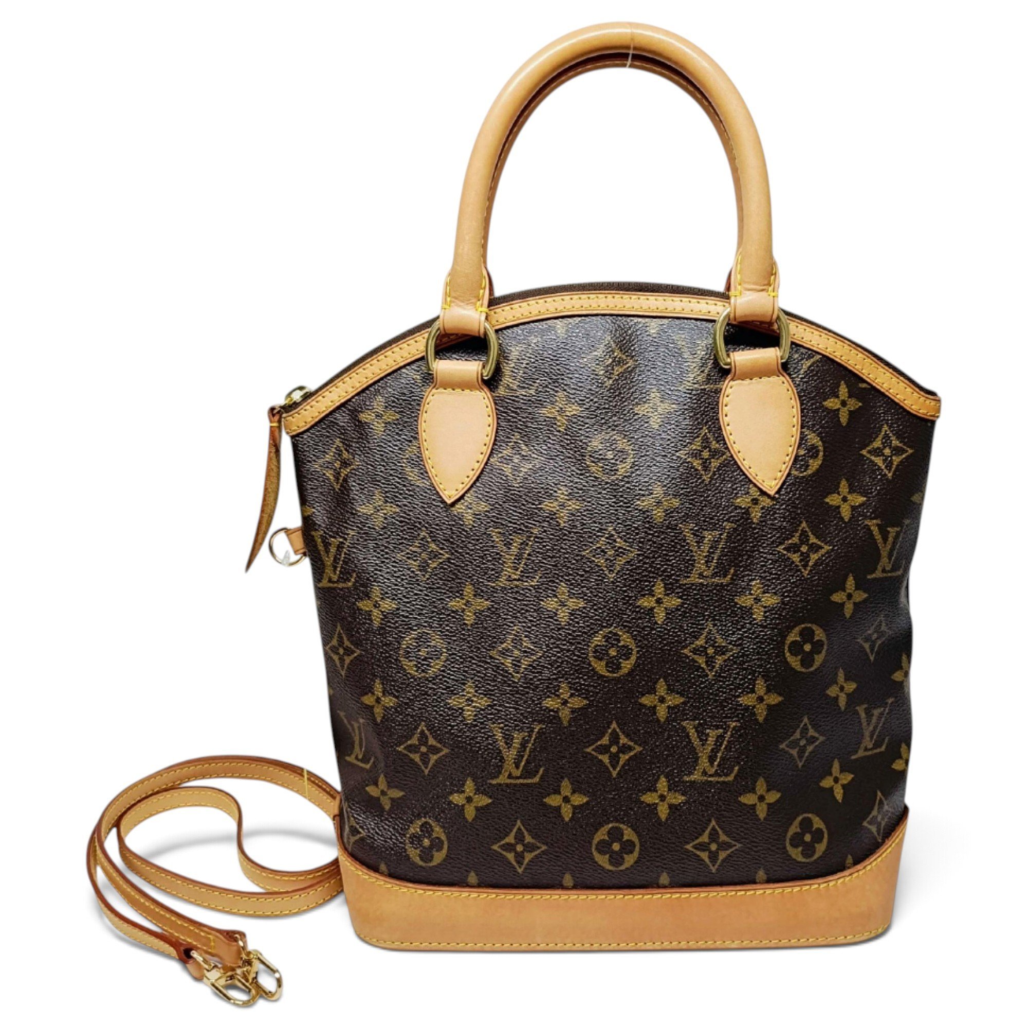 Lockit leather handbag