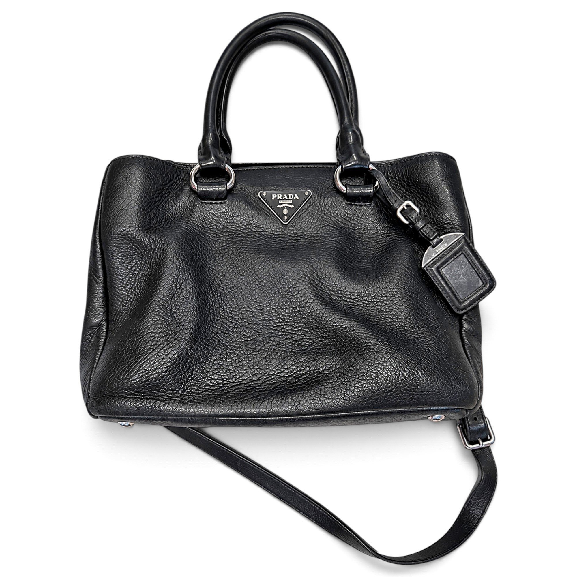 Leather handbag