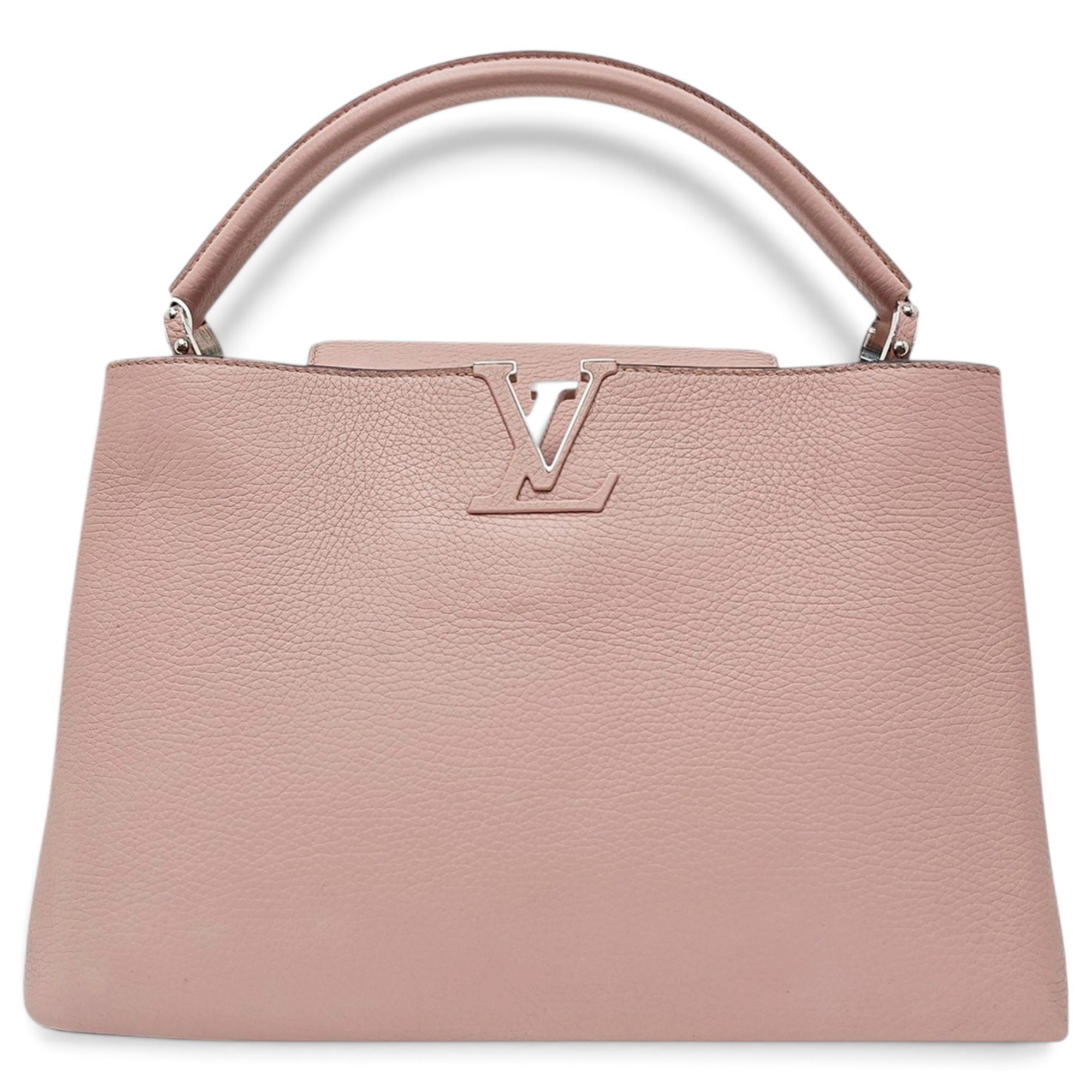 Capucines leather handbag