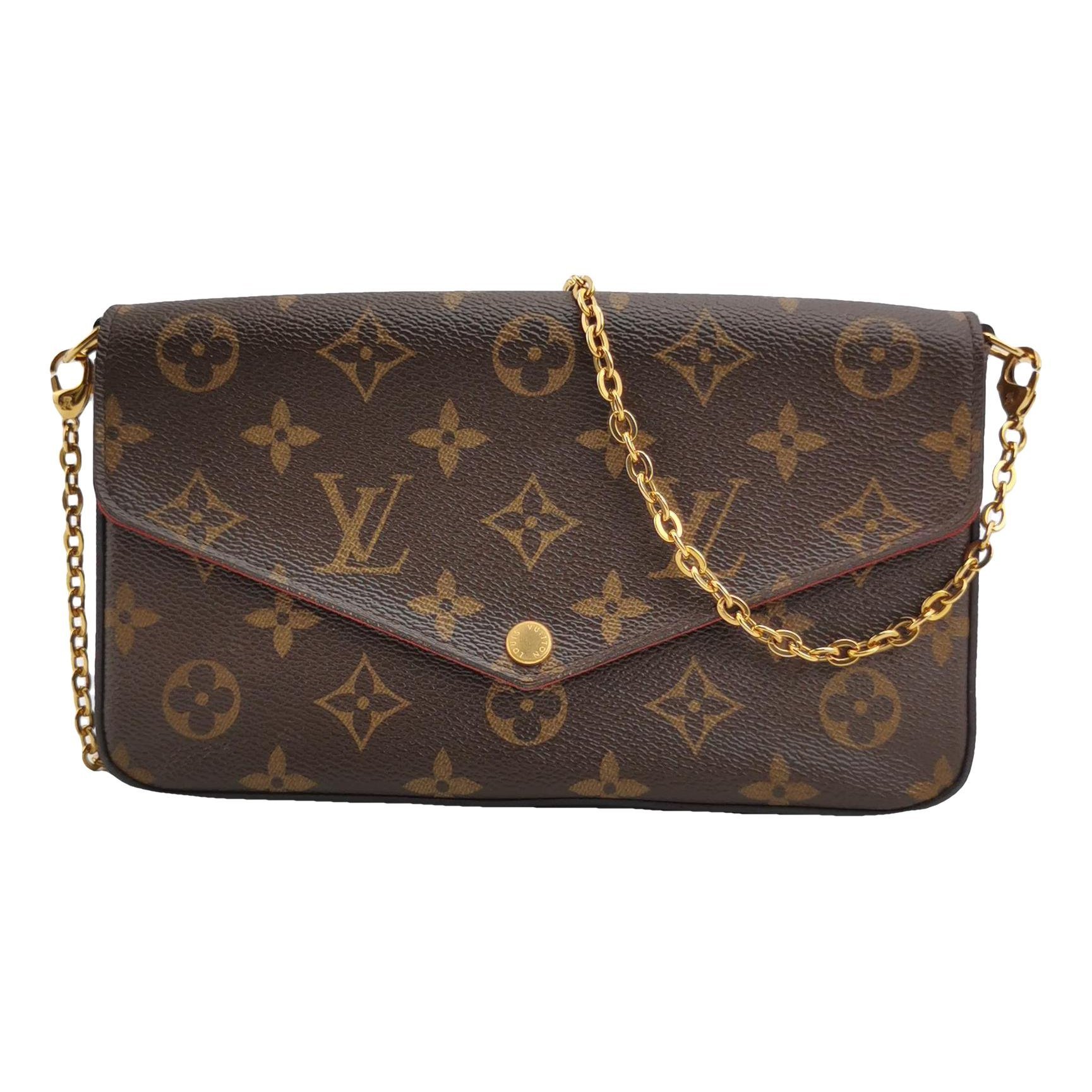 Félicie leather crossbody bag