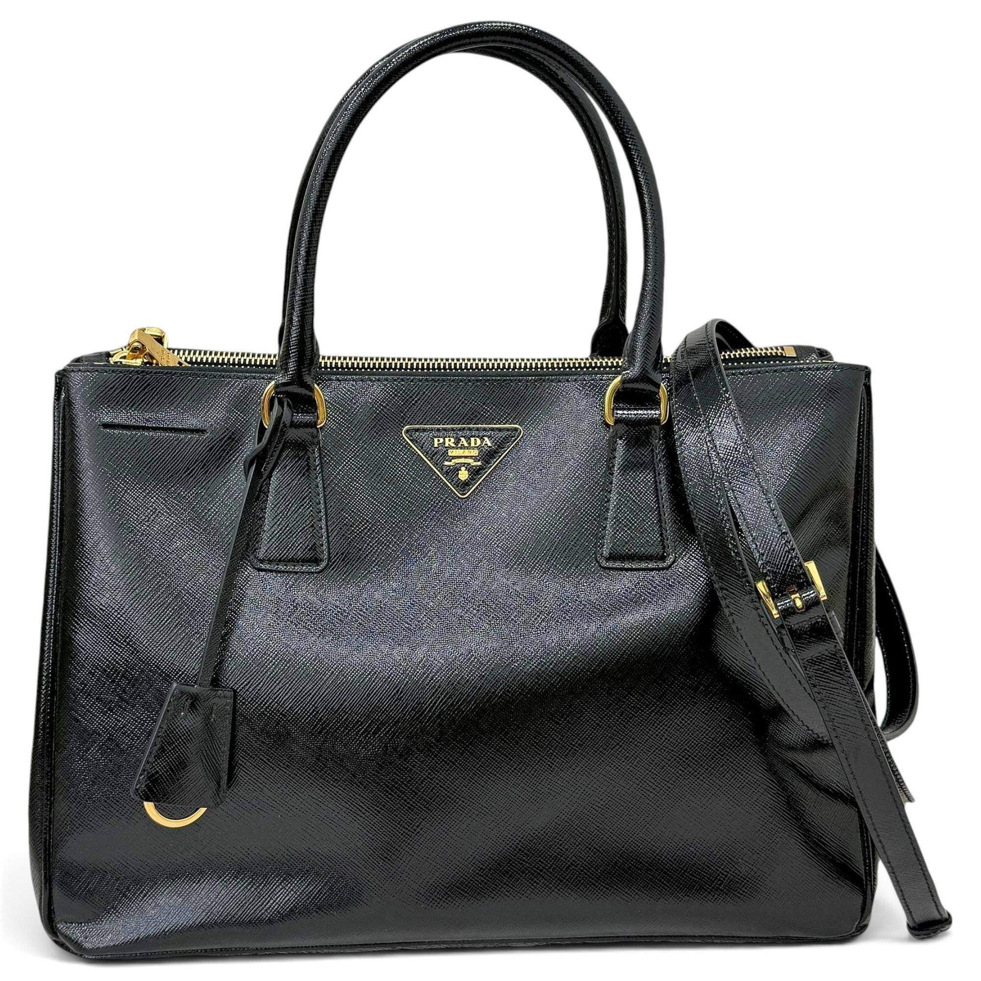 Galleria leather handbag