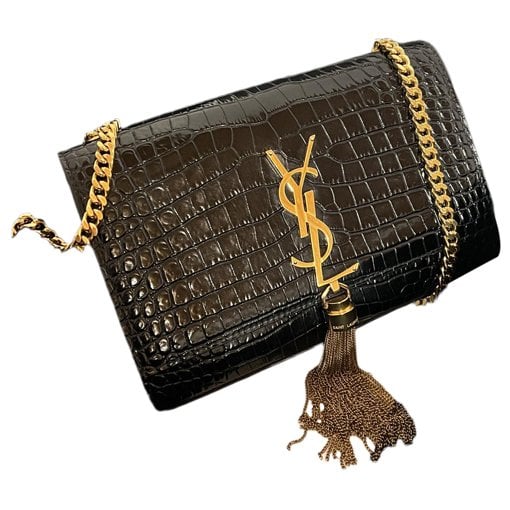 Pompom Kate leather handbag