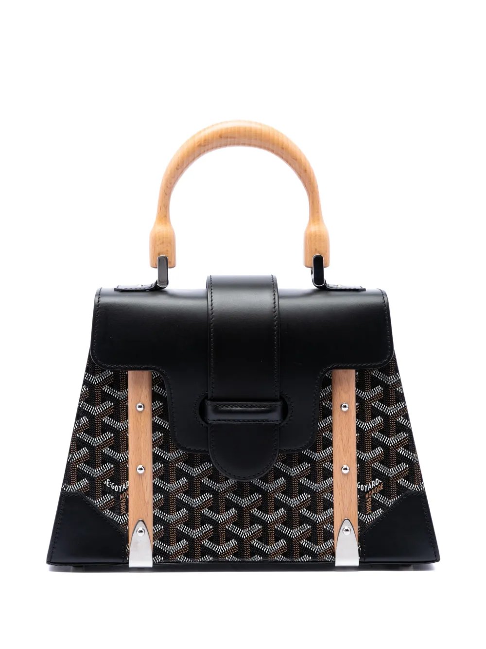 Goyard 2017 Goyardine Saigon Structured PM satchel