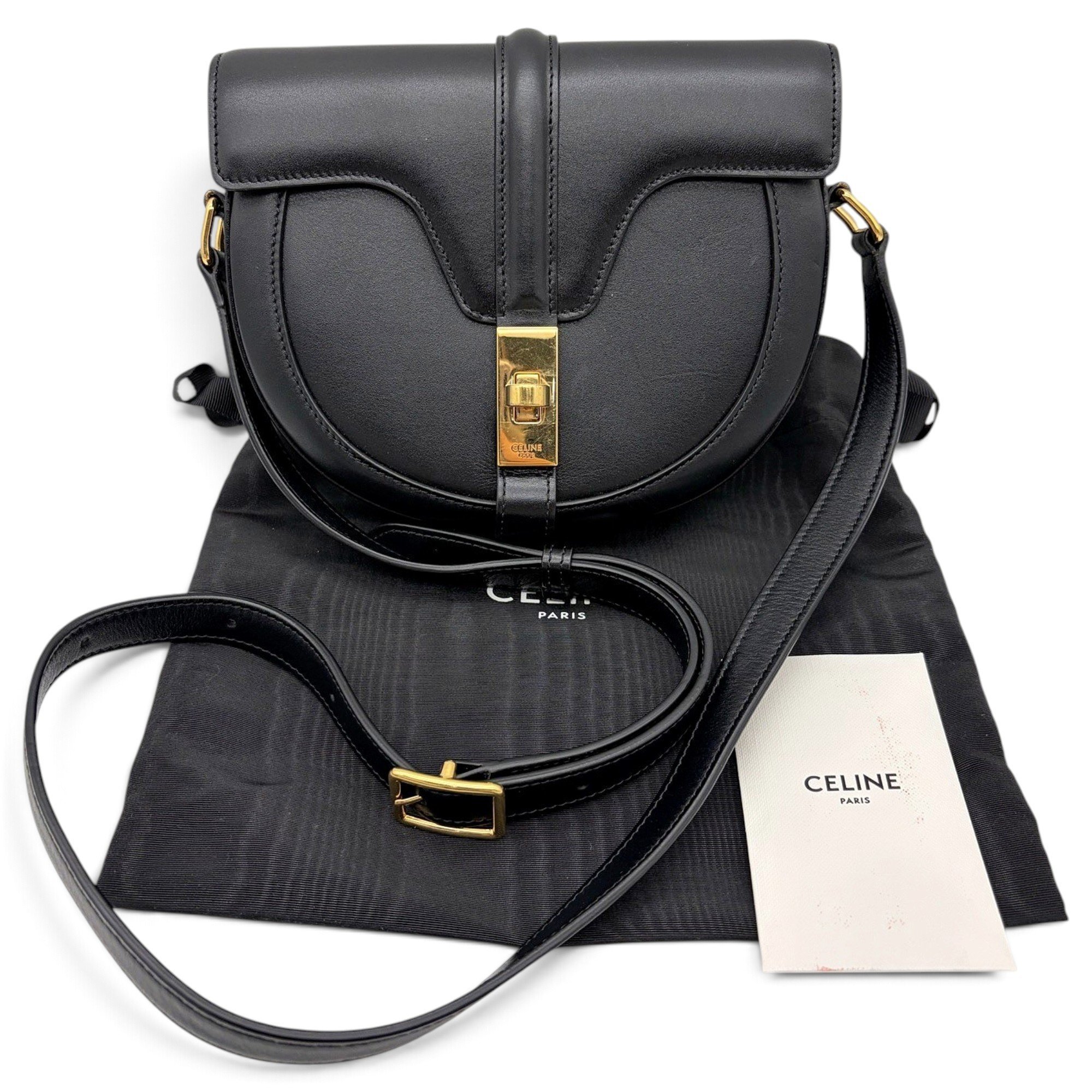 Folco leather crossbody bag
