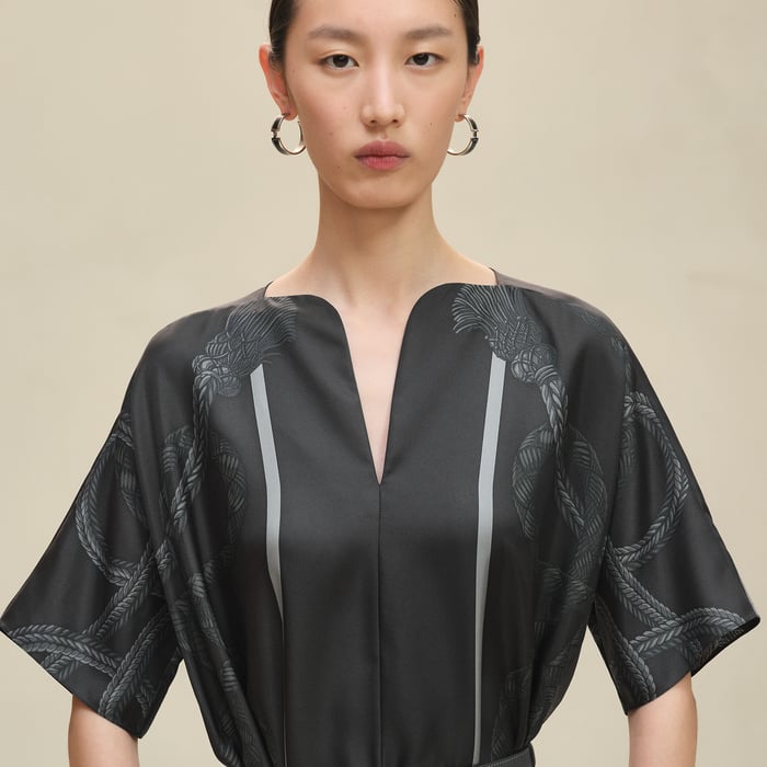 Gris Charbon "Palefroi Remix" Caftan