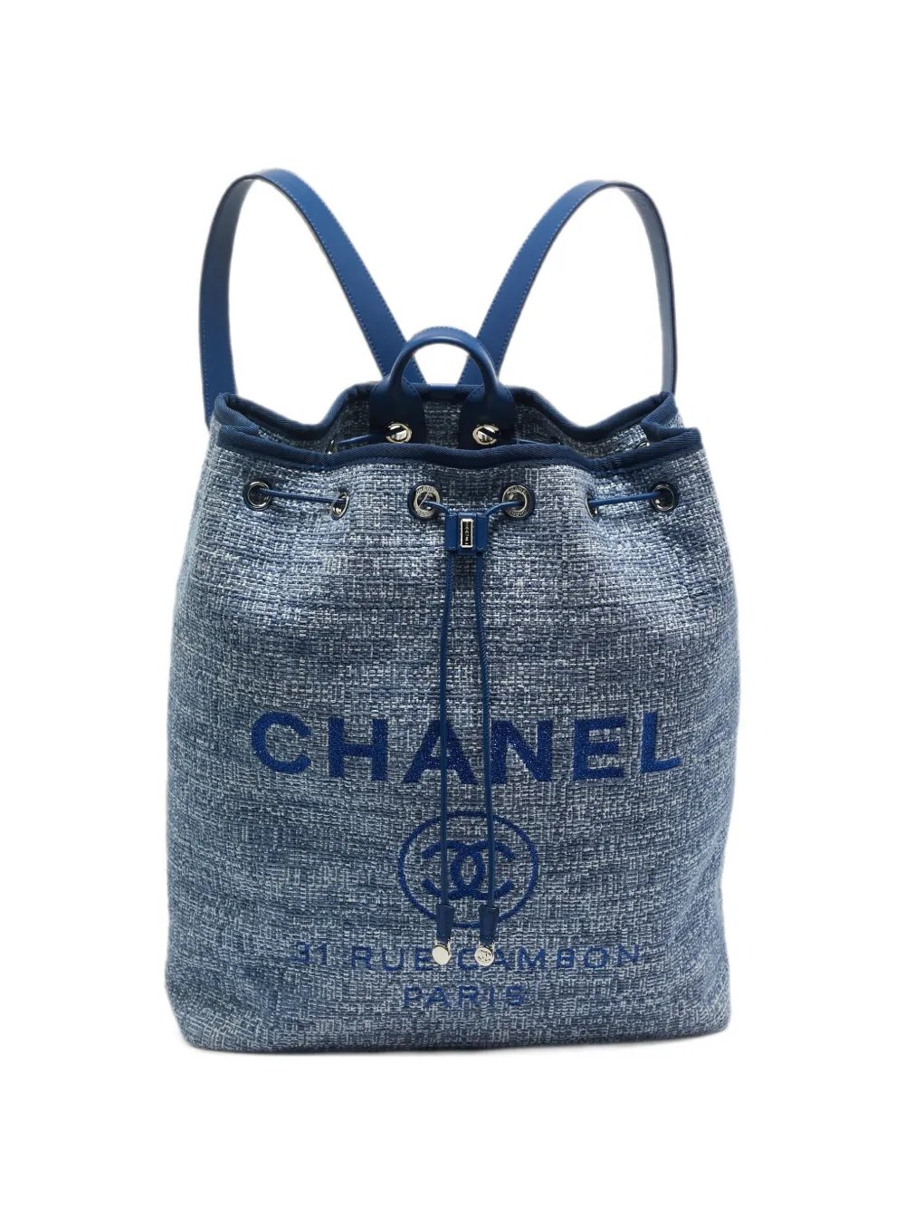 2018 Deauville logo-print backpack