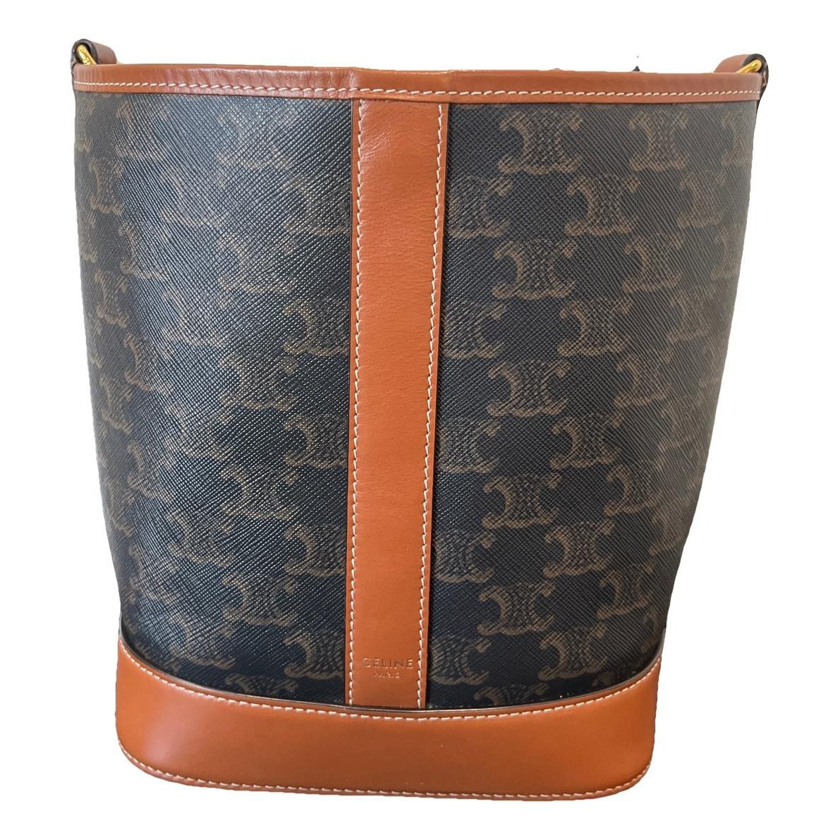 SAC SEAU leather handbag