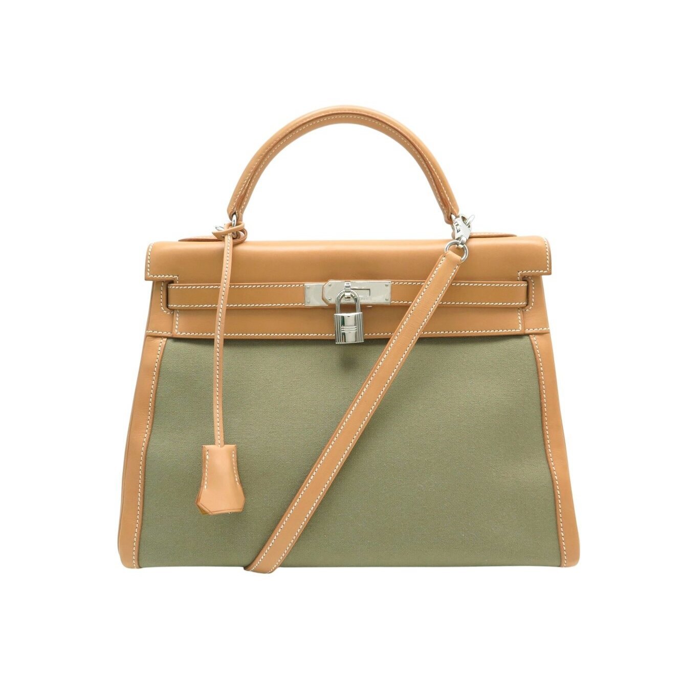 Kelly 32 leather crossbody bag