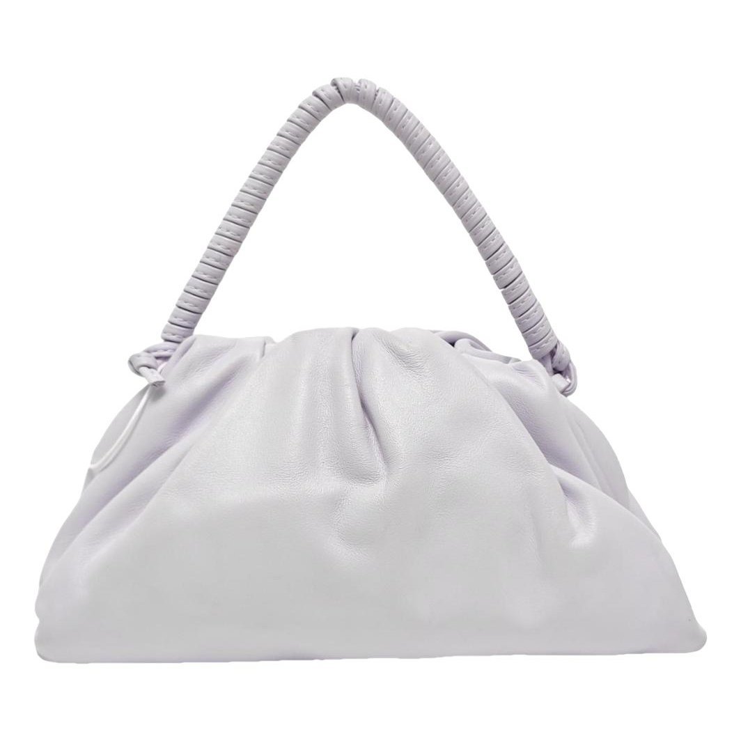 Pouch leather handbag