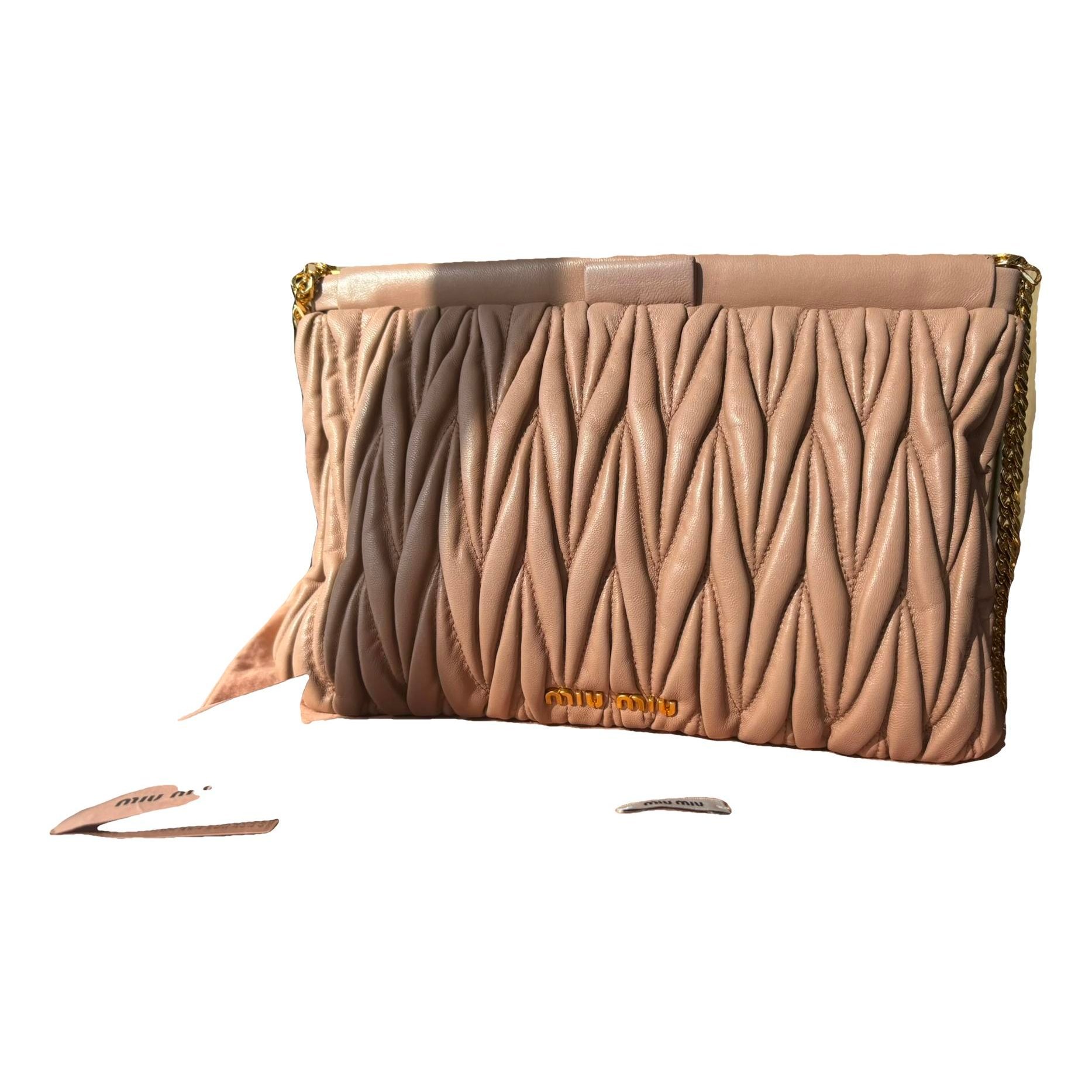 Leather crossbody bag