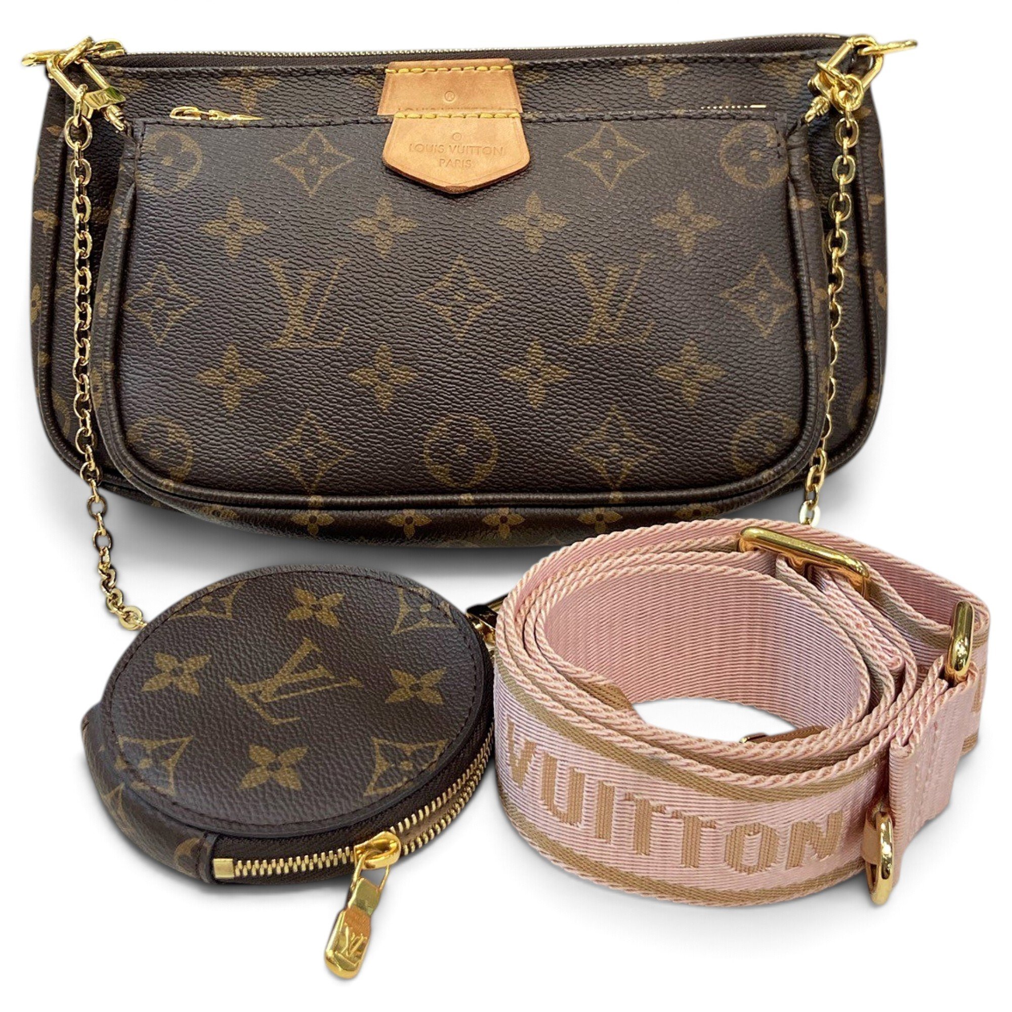 Multi Pochette Accessoires leather crossbody bag