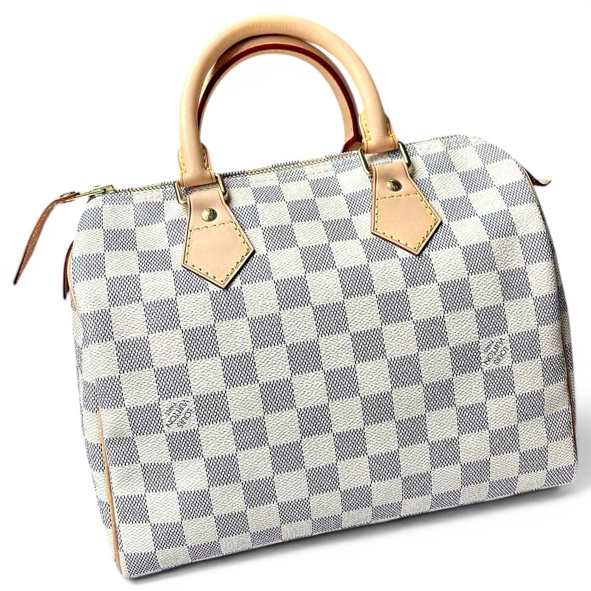 Speedy leather handbag