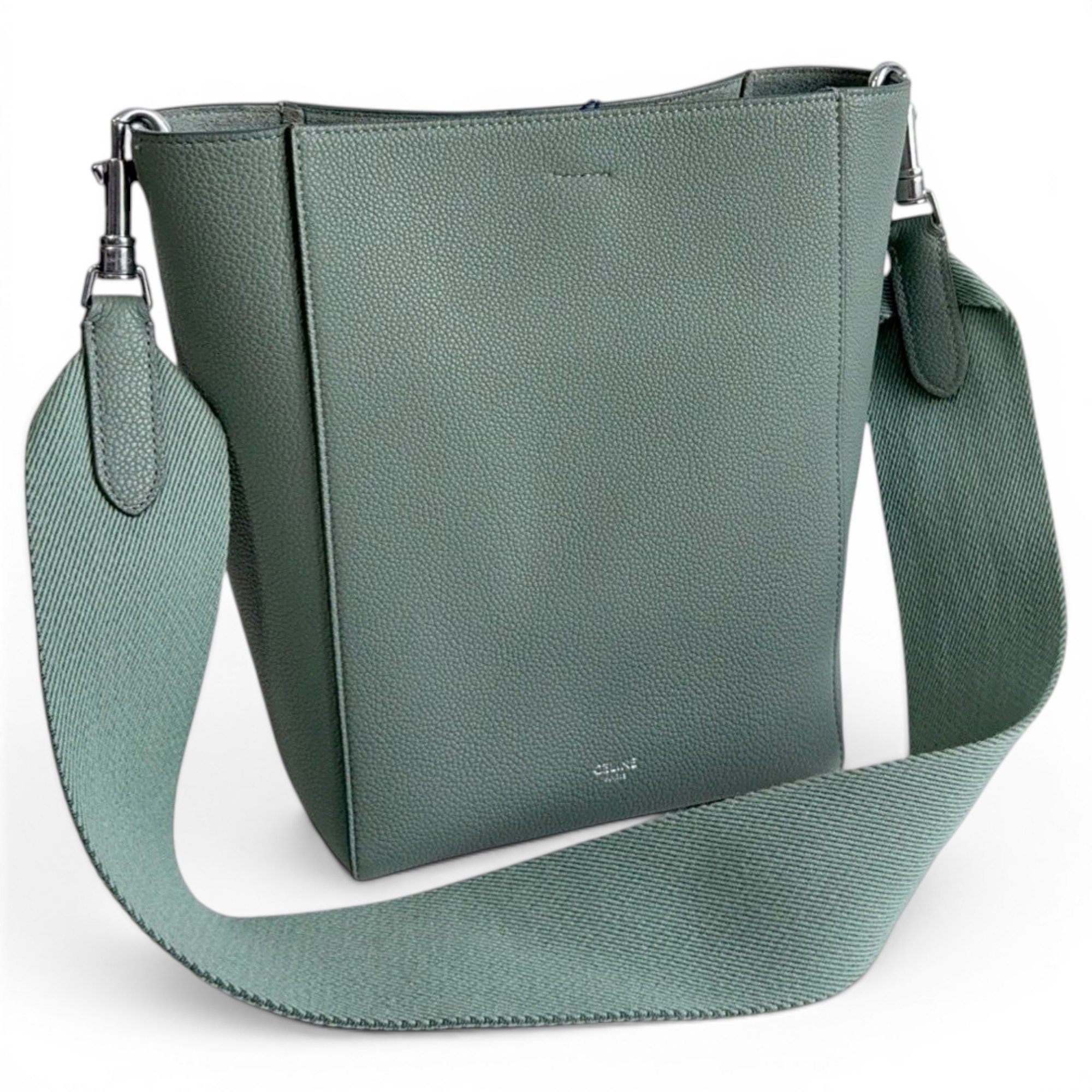 Seau Sangle leather handbag