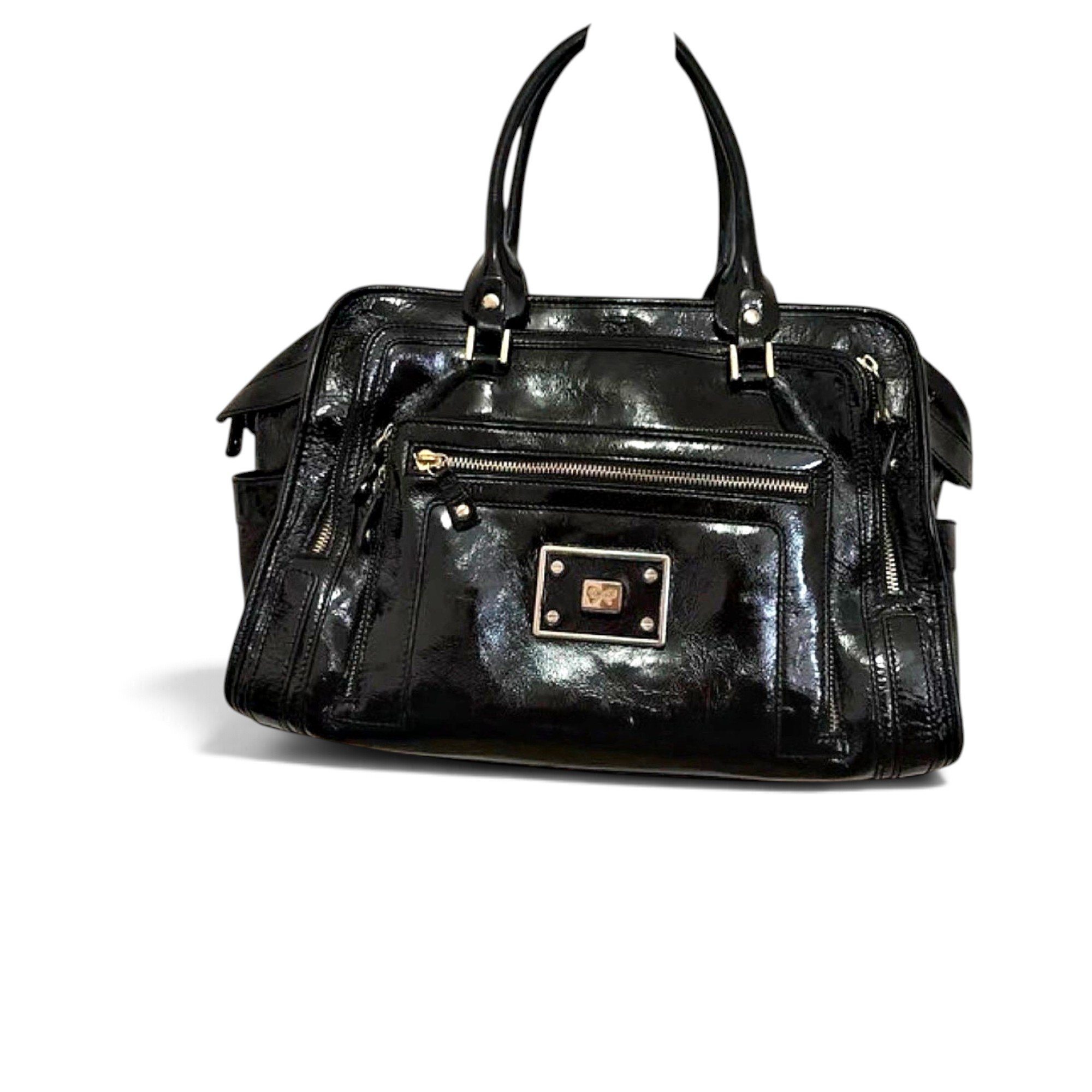 Pimlico patent leather handbag