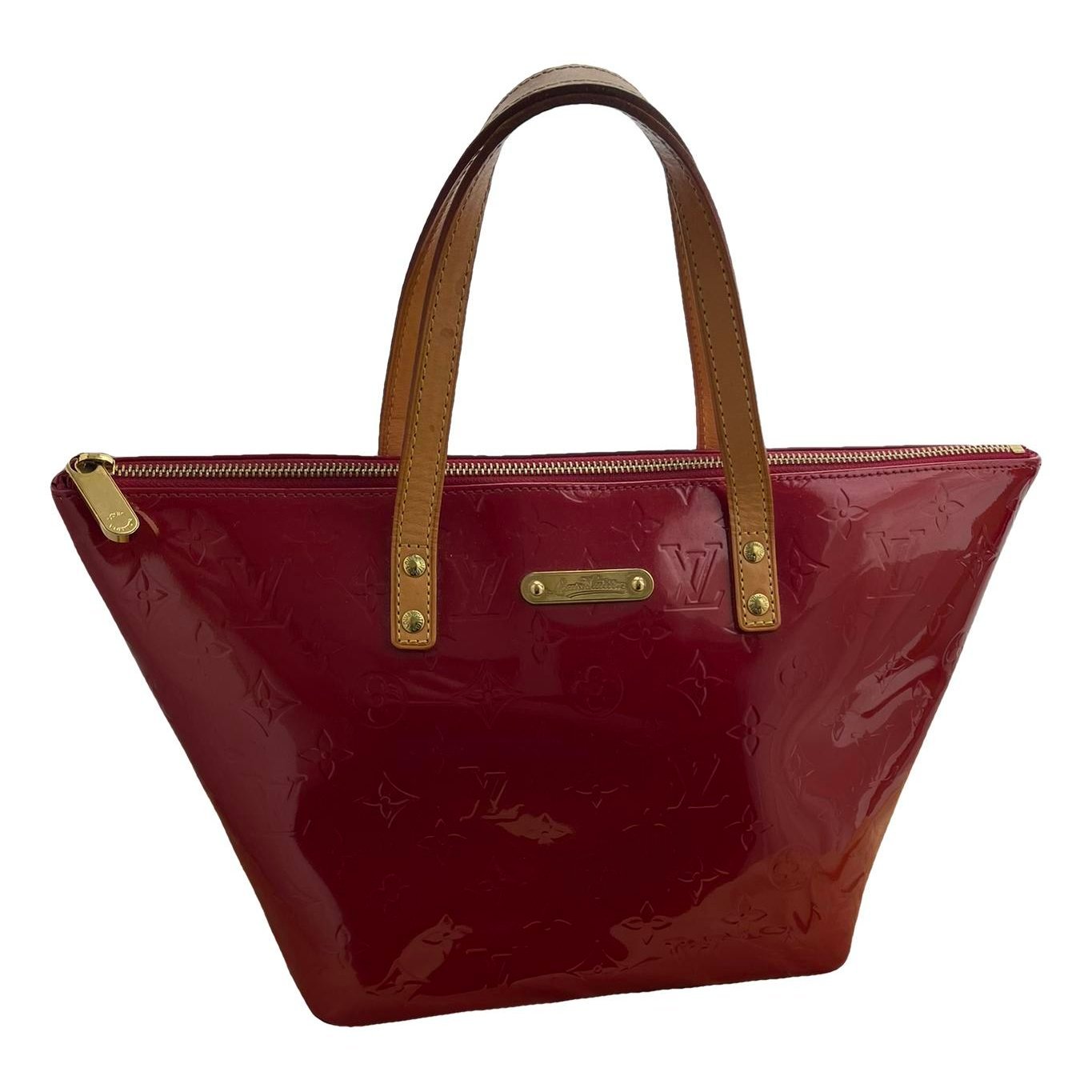 Bellevue patent leather handbag