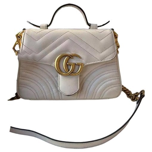 GG Marmont Flap leather crossbody bag