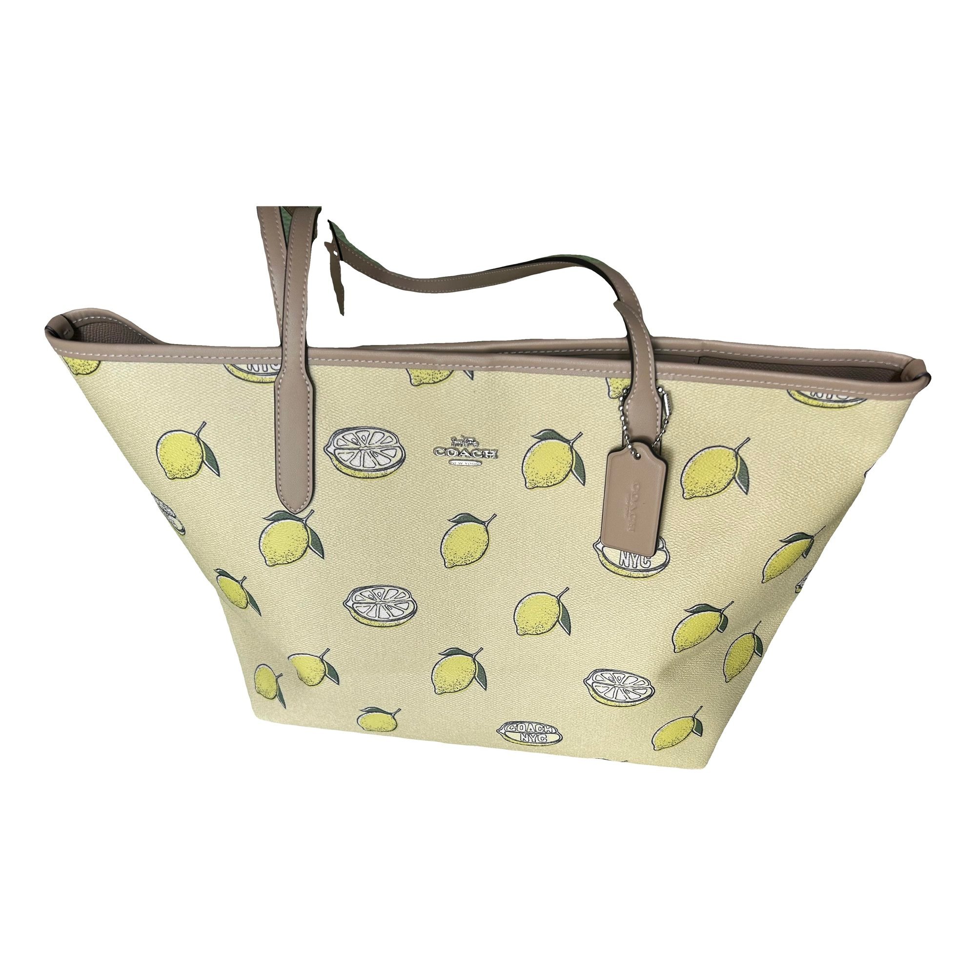 CITY ZIP TOTE leather handbag