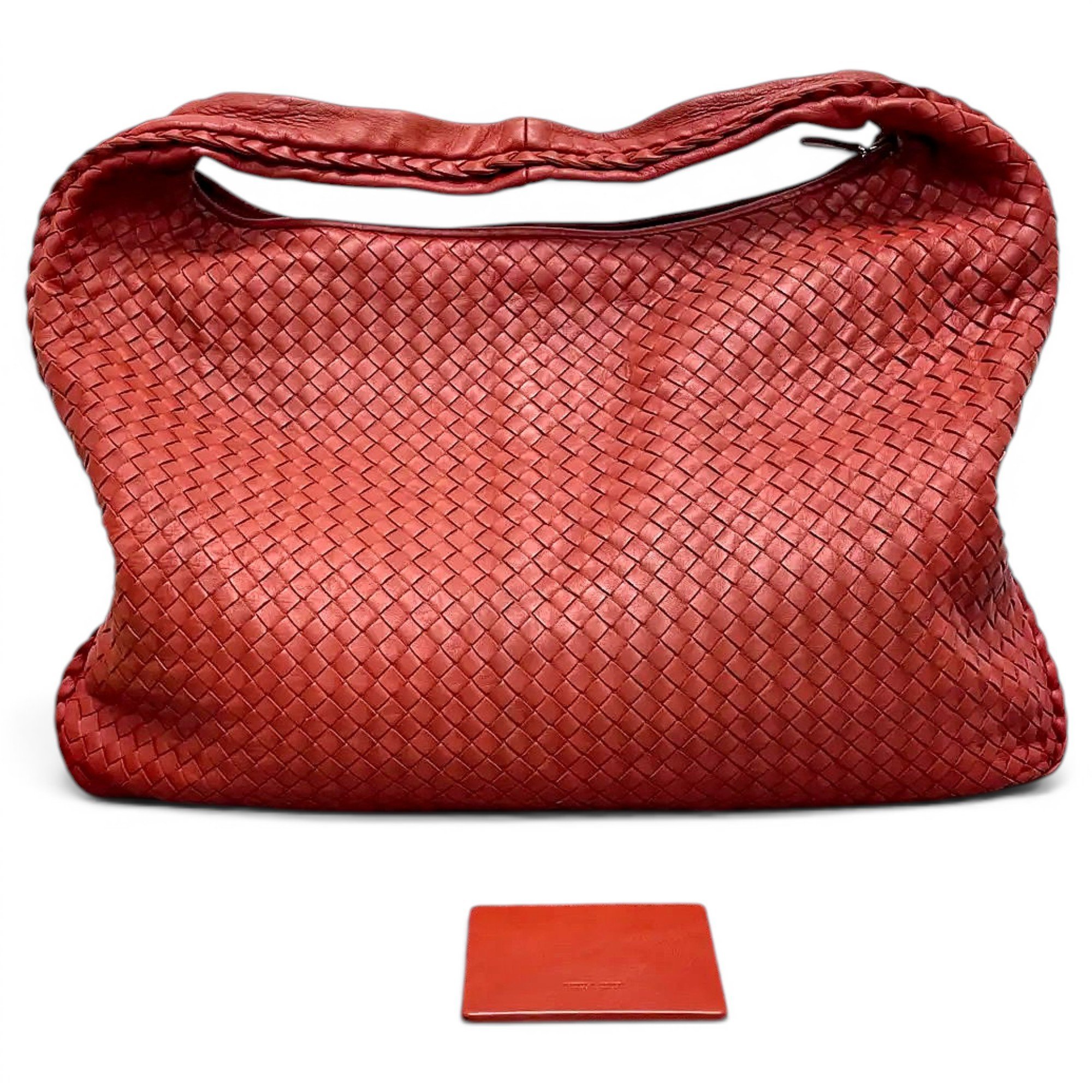 Veneta leather handbag