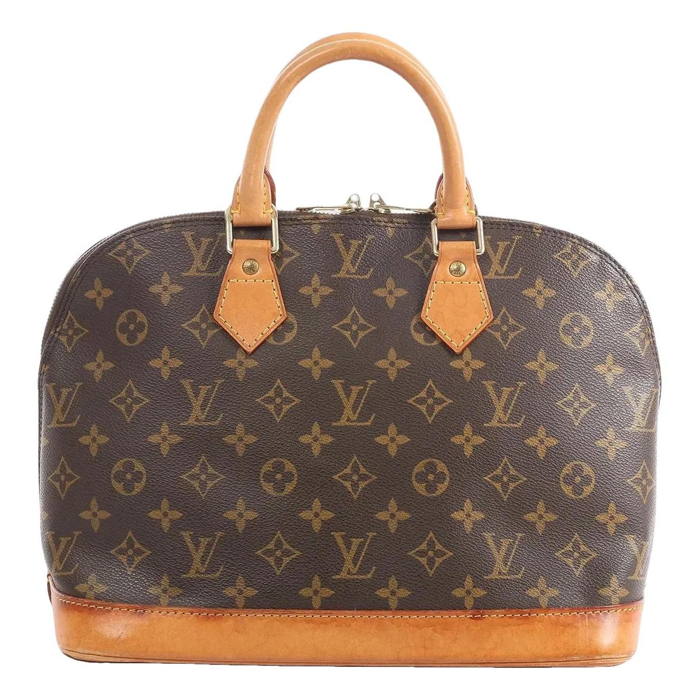 Alma leather handbag