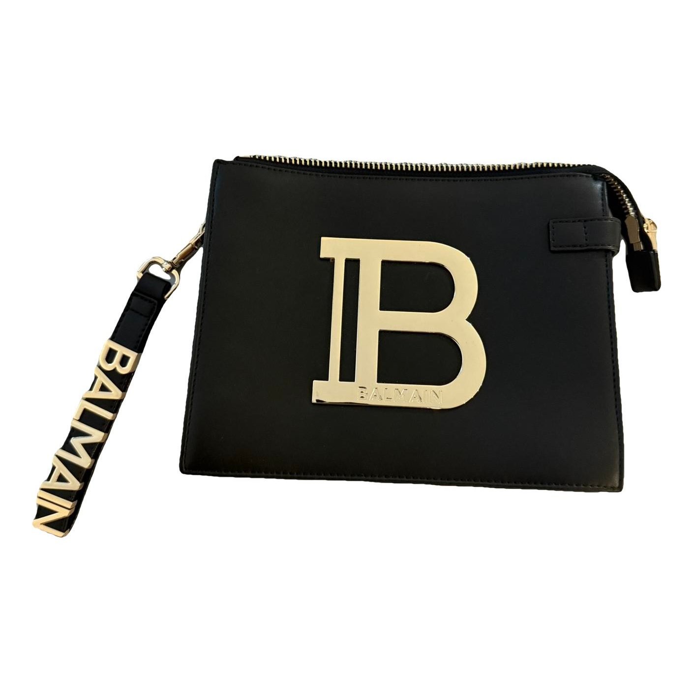 Balmain Leather clutch bag